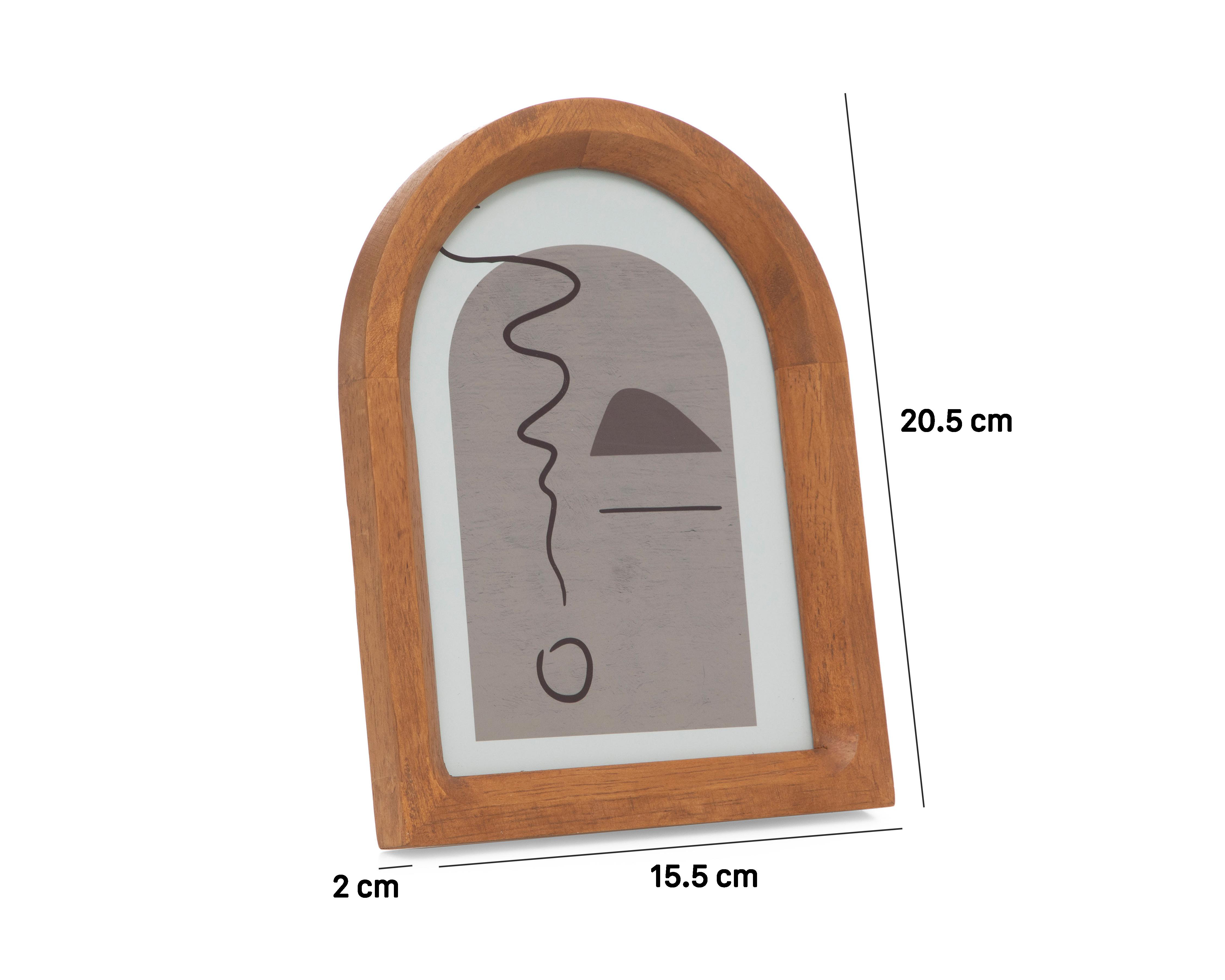 Foto 5 | Portarretrato de Madera Starhaus 5 x 7 Pulgadas