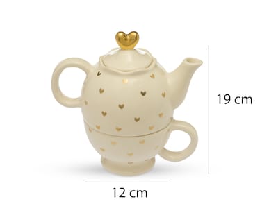 Foto 5 | Tetera y Taza Dema de Cerámica