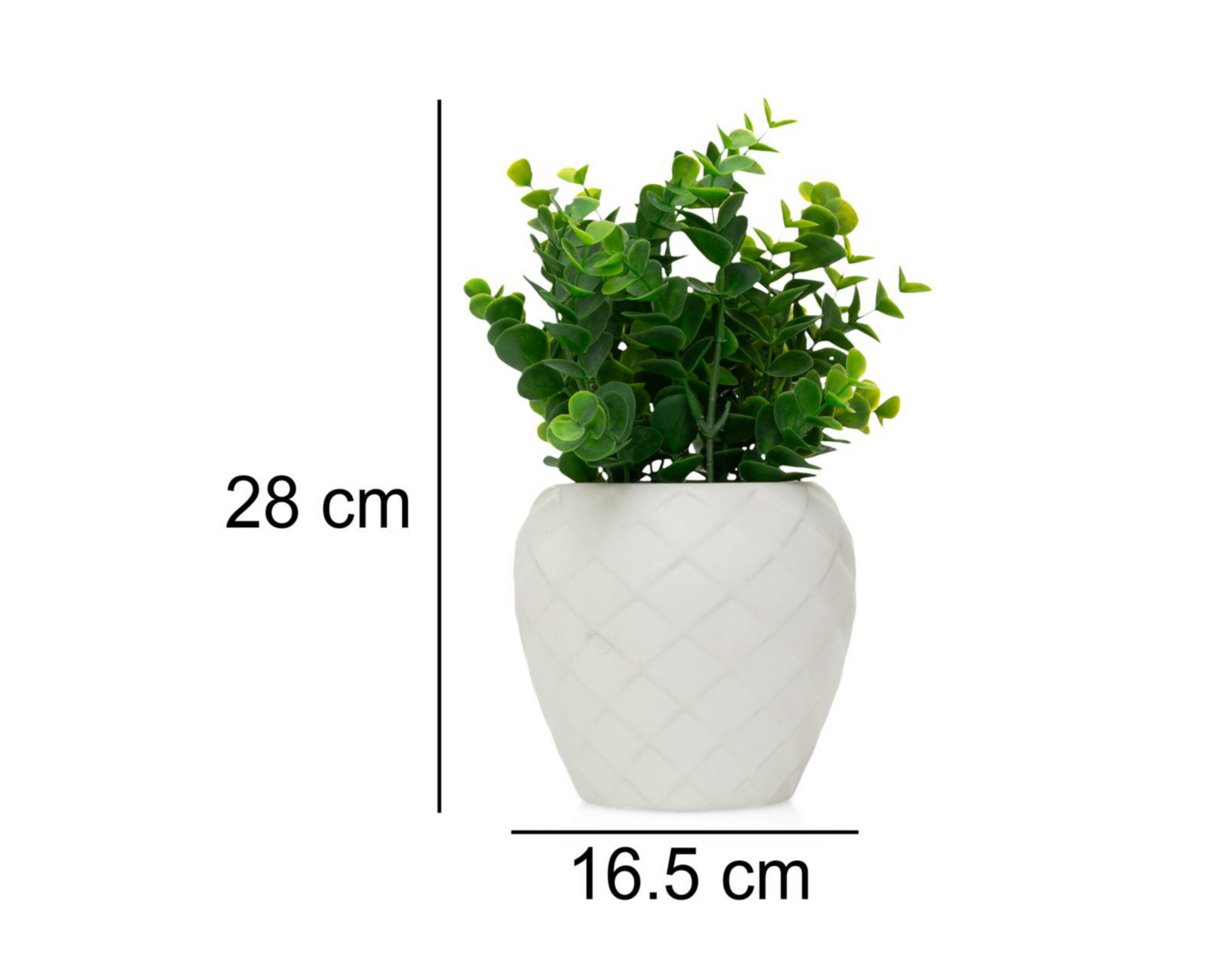 Foto 5 | Planta Artificial con Maceta Starhaus 28 cm