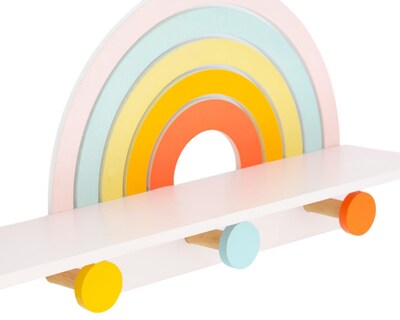Foto 3 | Perchero de Madera Industrializada Starhaus Multicolor