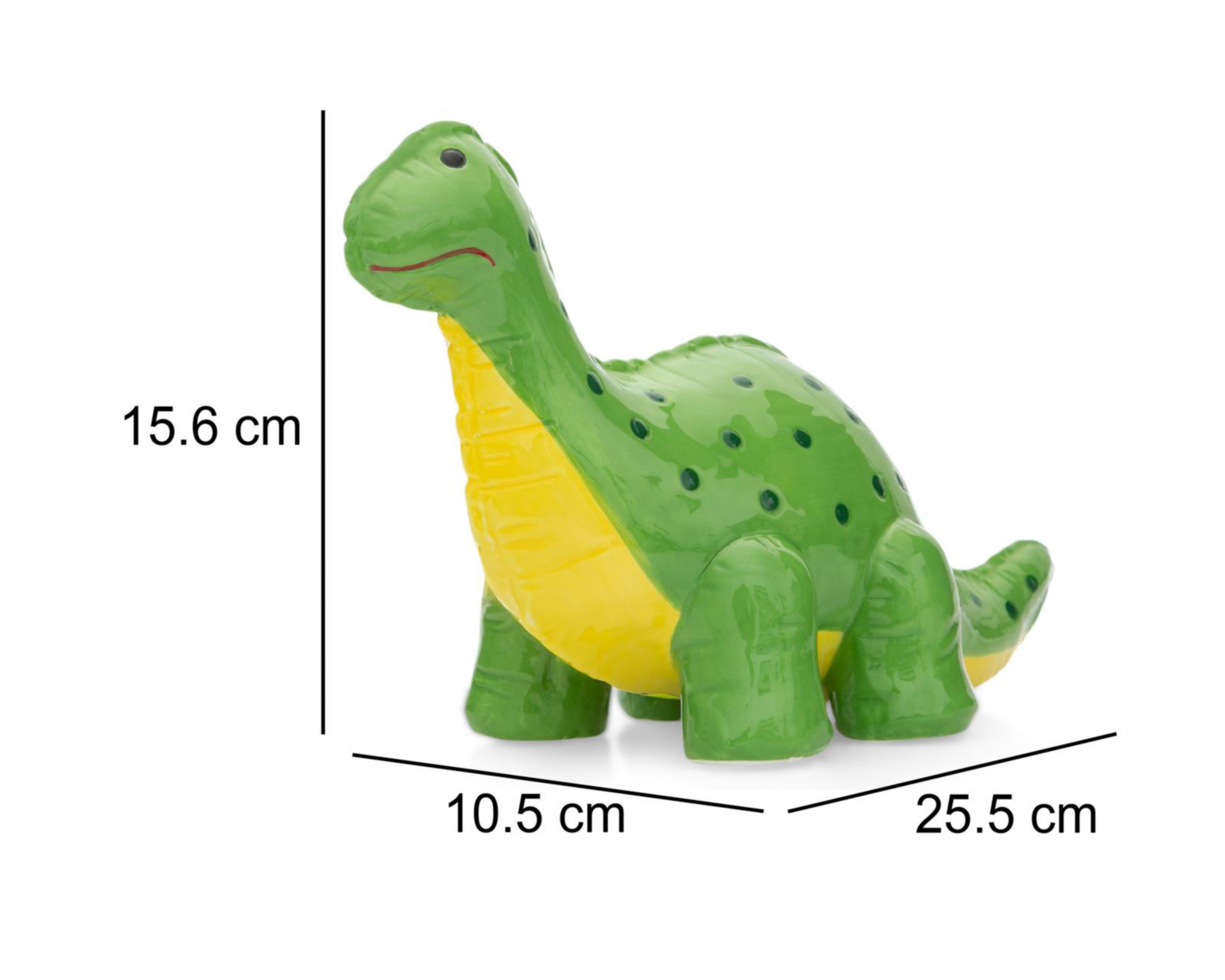 Foto 6 | Escultura de Dinosaurio Dexter de Cerámica