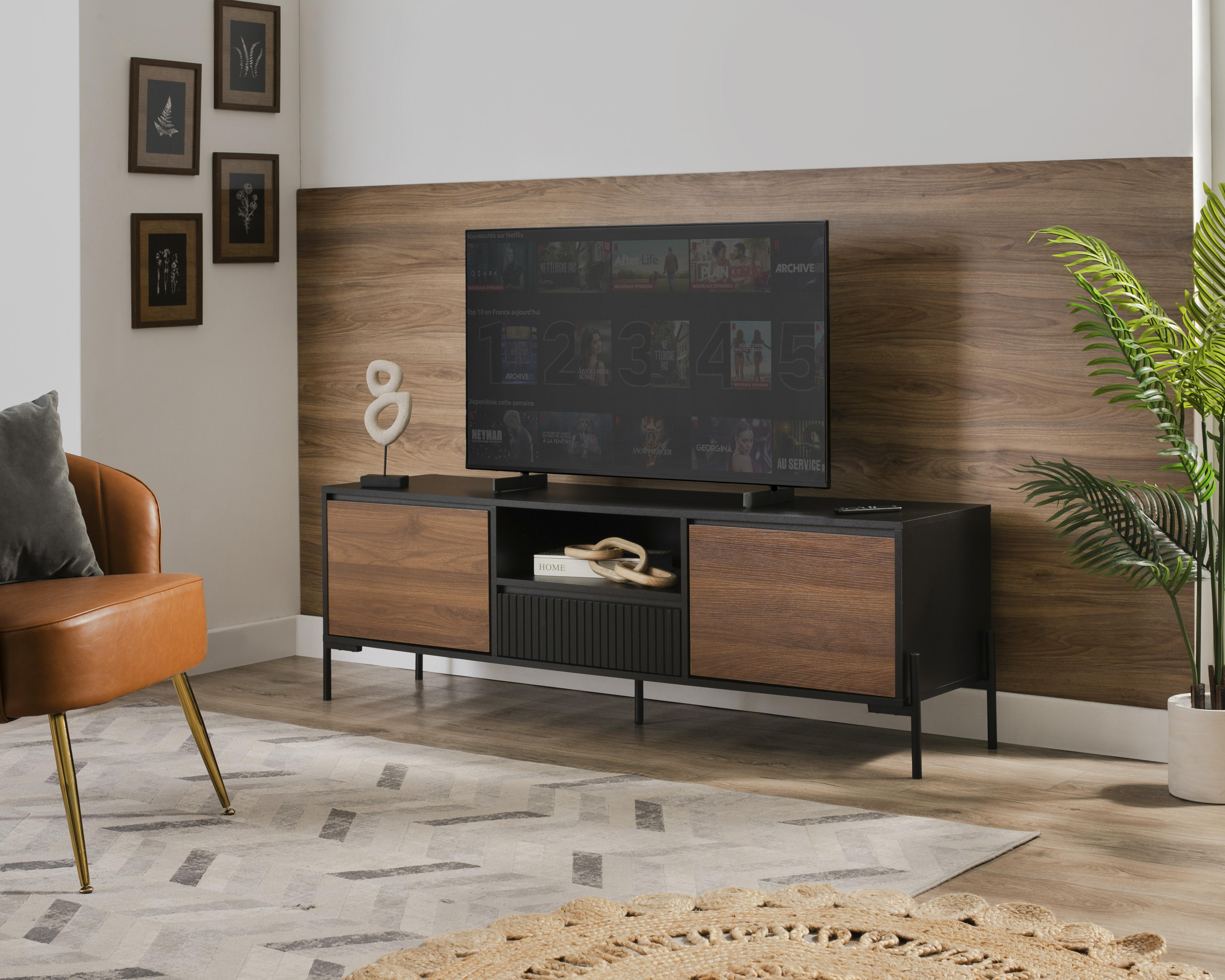 Foto 2 pulgar | Mueble para TV de Madera Ikal Matías