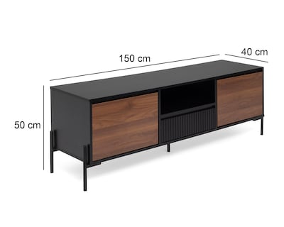 Foto 7 | Mueble para TV de Madera Ikal Matías