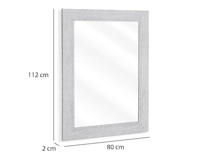 Foto 5 | Espejo Rectangular Elie 80 x 112 cm