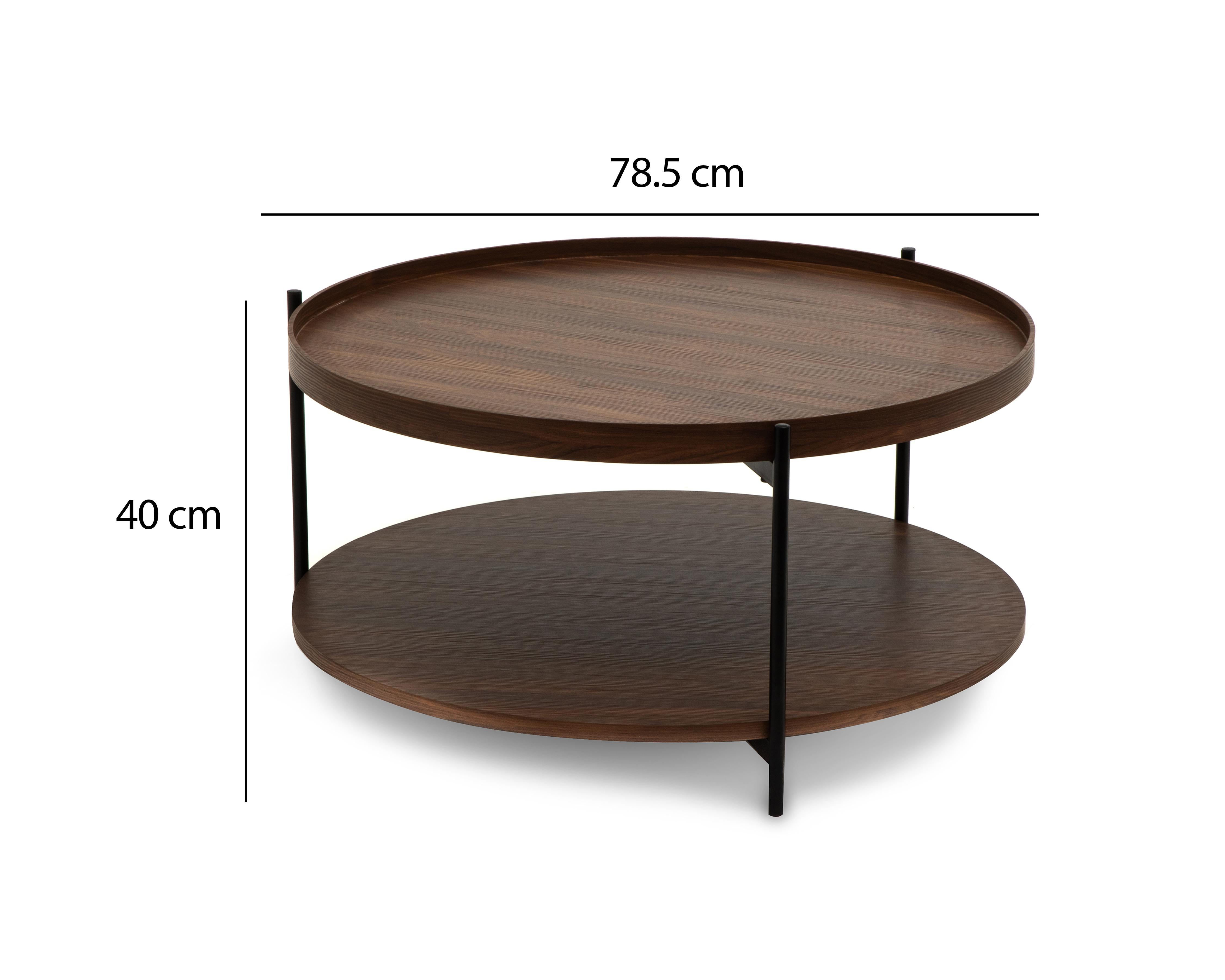 Foto 6 pulgar | Mesa de Centro para Sala Ikal de Madera Brenda