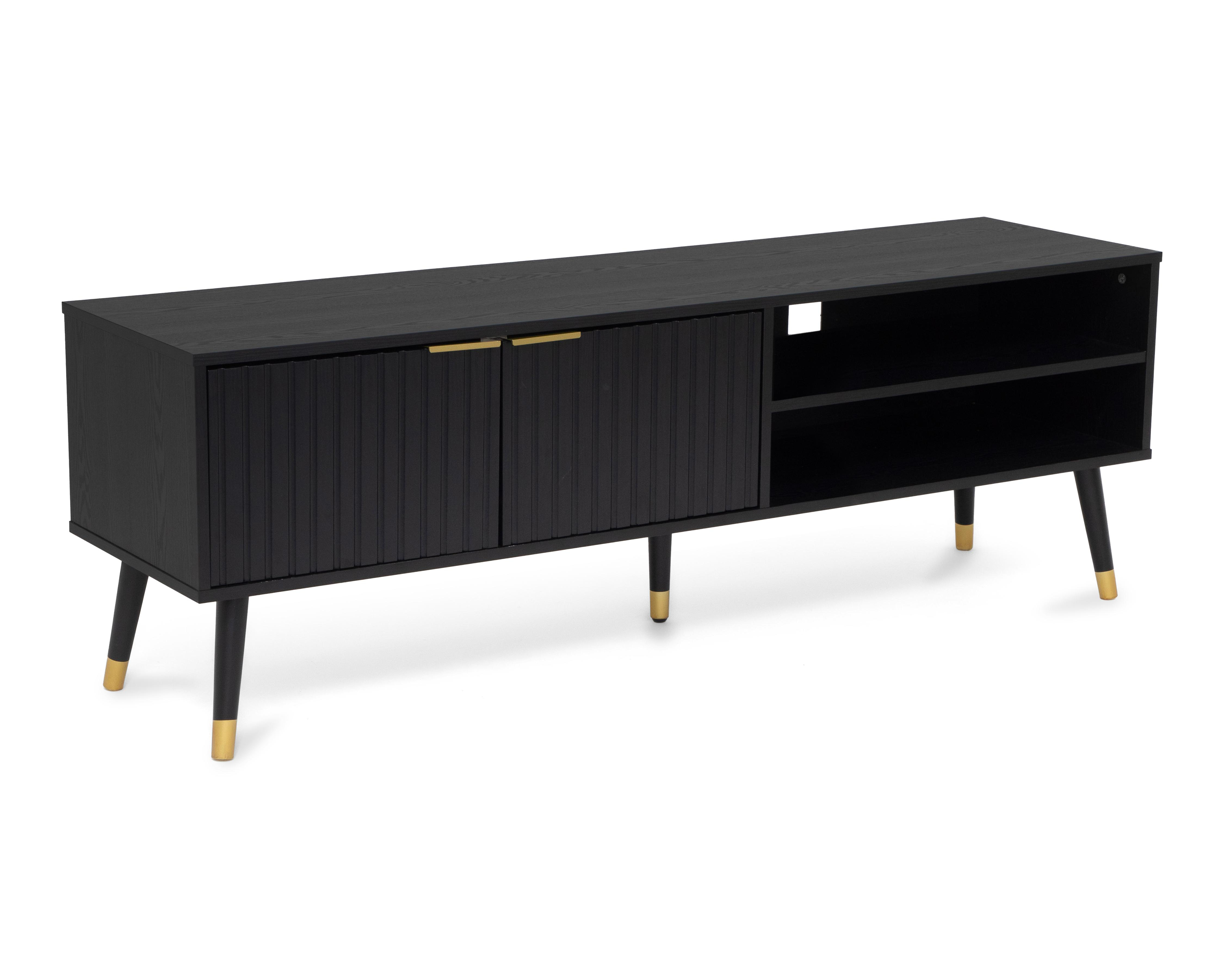 Foto 4 pulgar | Mueble para TV Negro Ikal Anahí