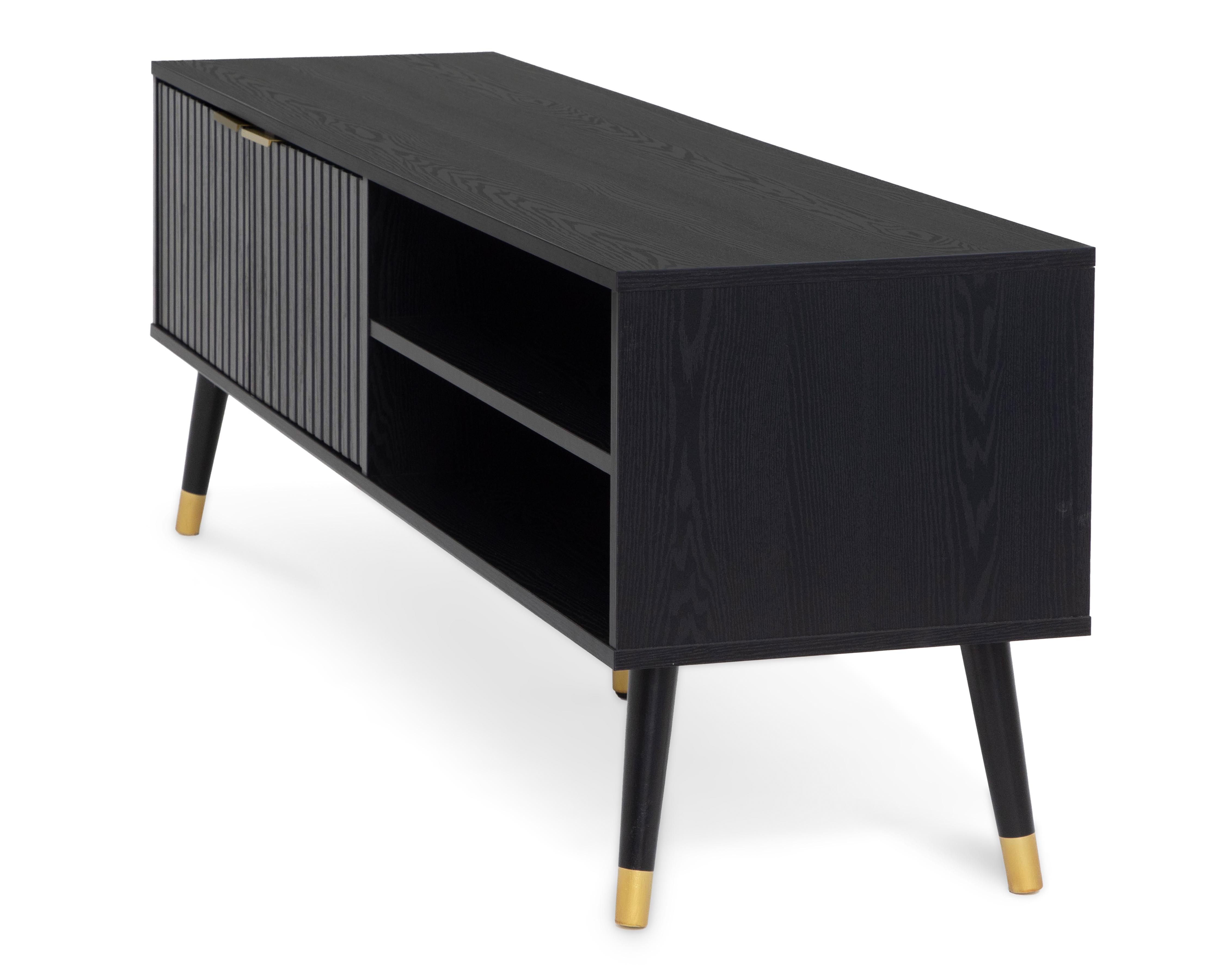 Foto 6 pulgar | Mueble para TV Negro Ikal Anahí