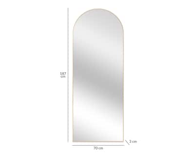 Foto 5 | Espejo de Piso de Arco Chani 70 x 187 cm