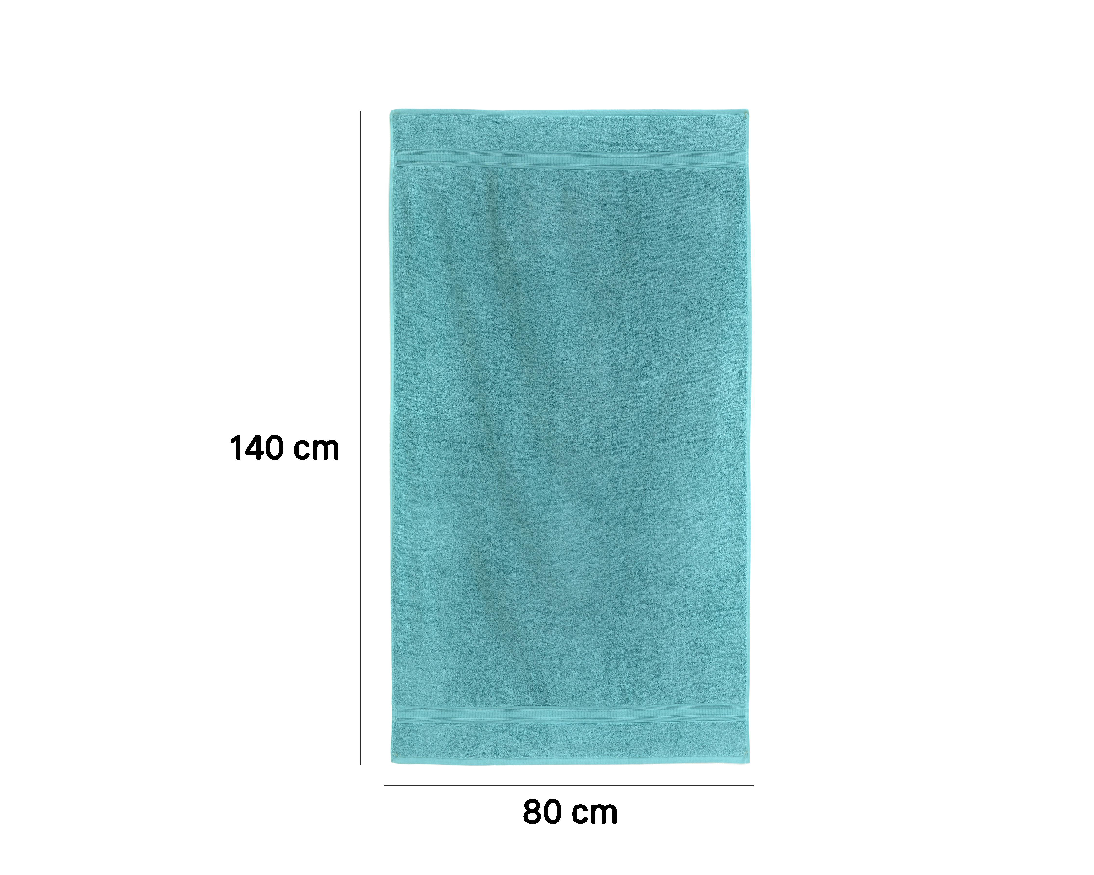 Foto 5 | Toalla de Baño Sola Textil Chloe Menta 2 Piezas