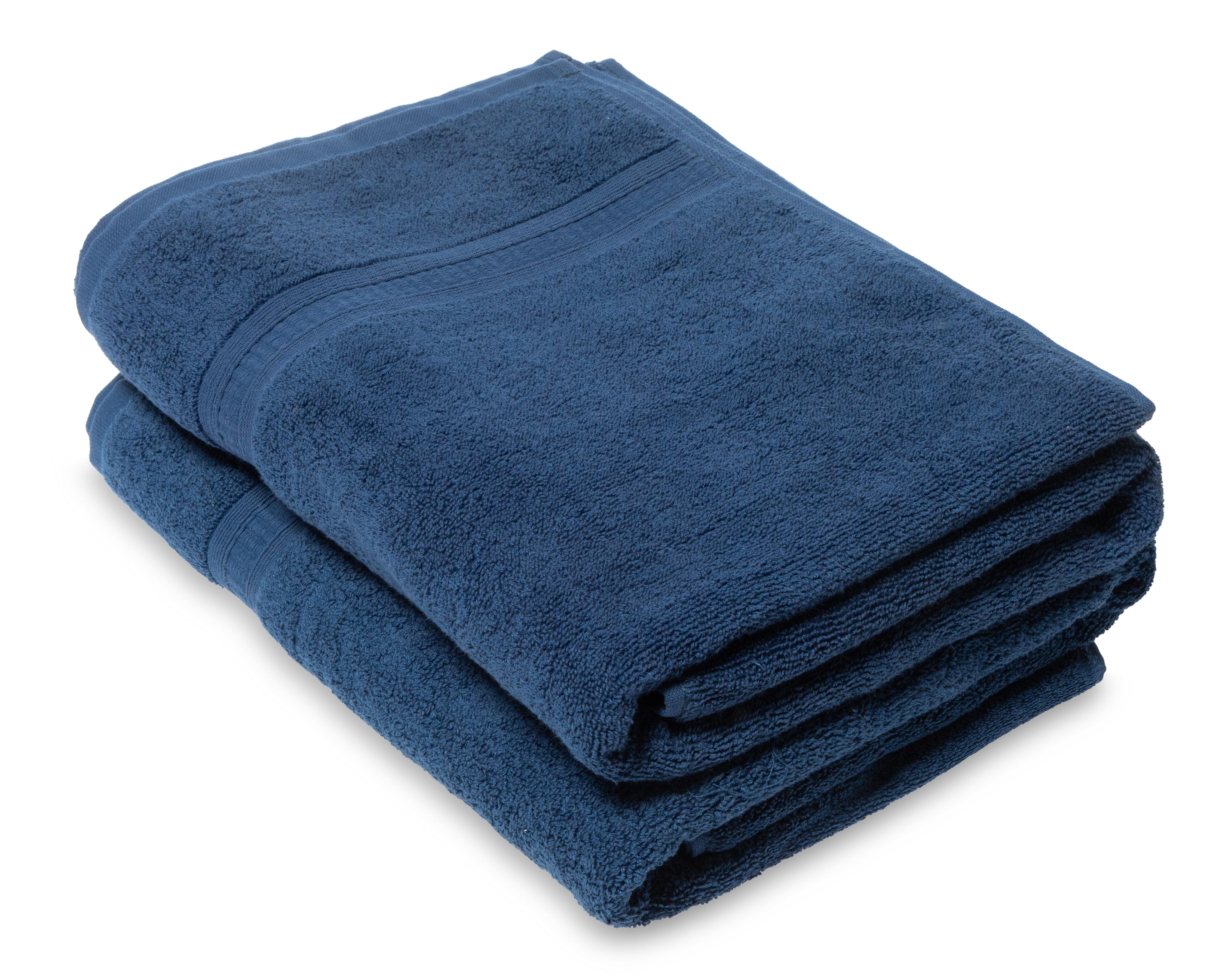 Toalla de Medio Baño Chloe Azul 2 Piezas $579