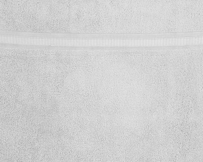 Foto 2 | Toalla de Medio Baño Sola Textil Chloe Gris 2 Piezas