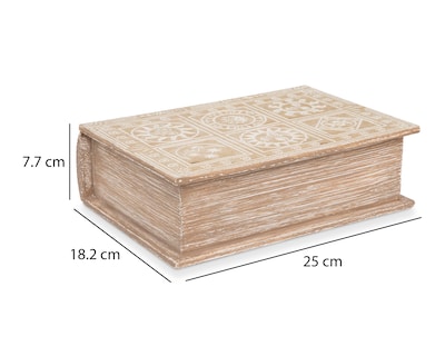 Foto 6 | Escultura de Libro Tonalli de Madera