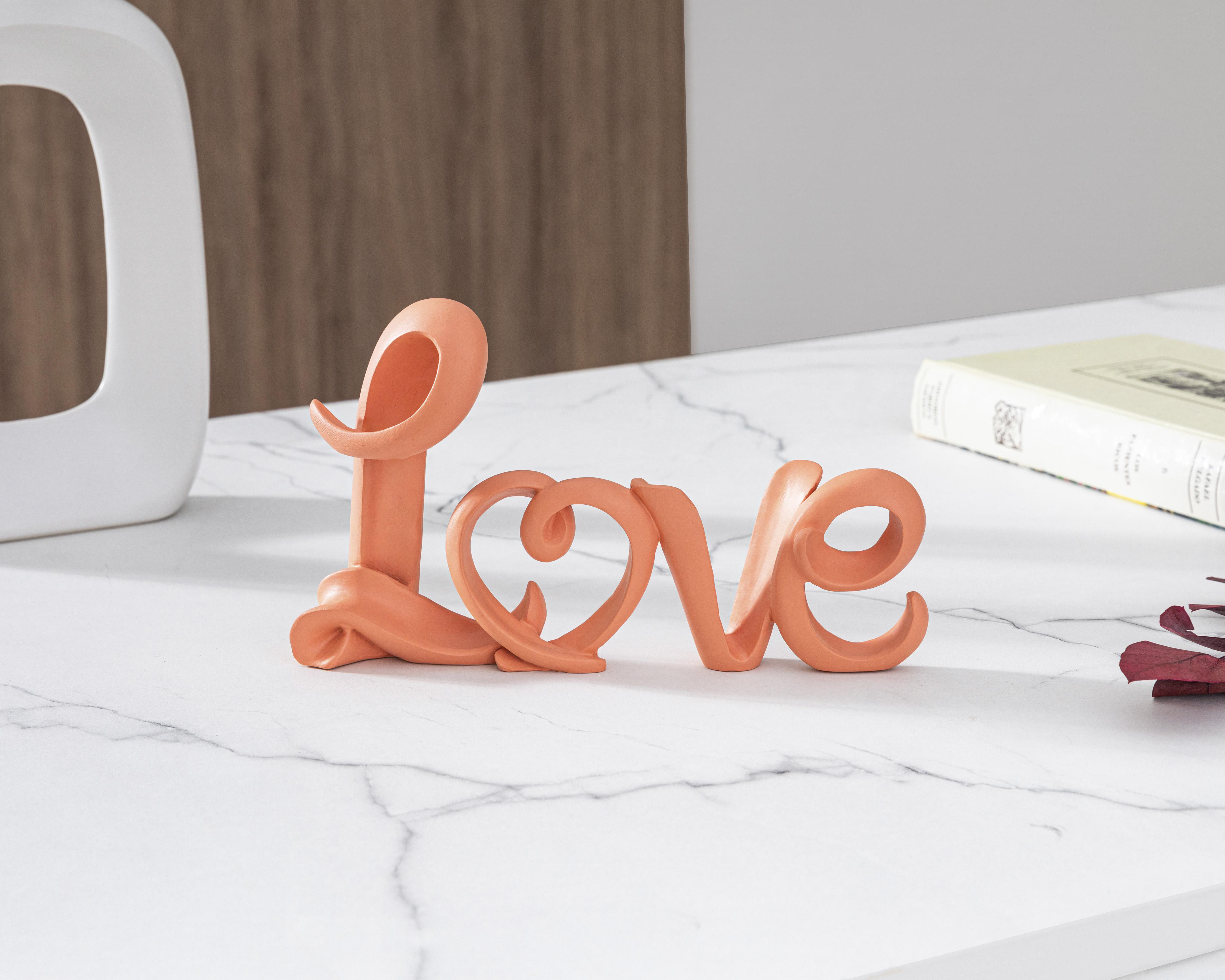 Foto 4 | Escultura Loving de Resina