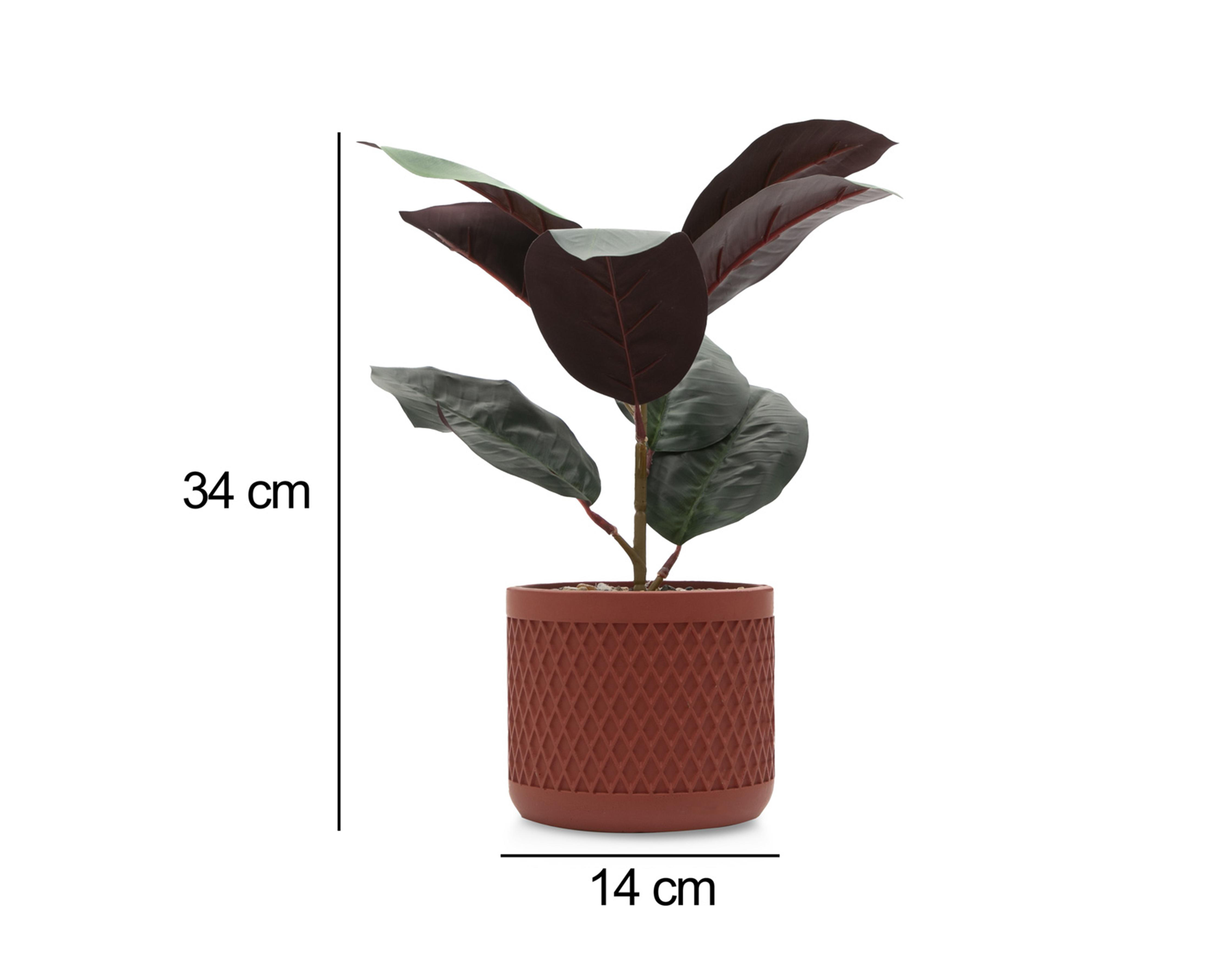 Foto 5 | Planta Artificial con Maceta Starhaus 34 cm