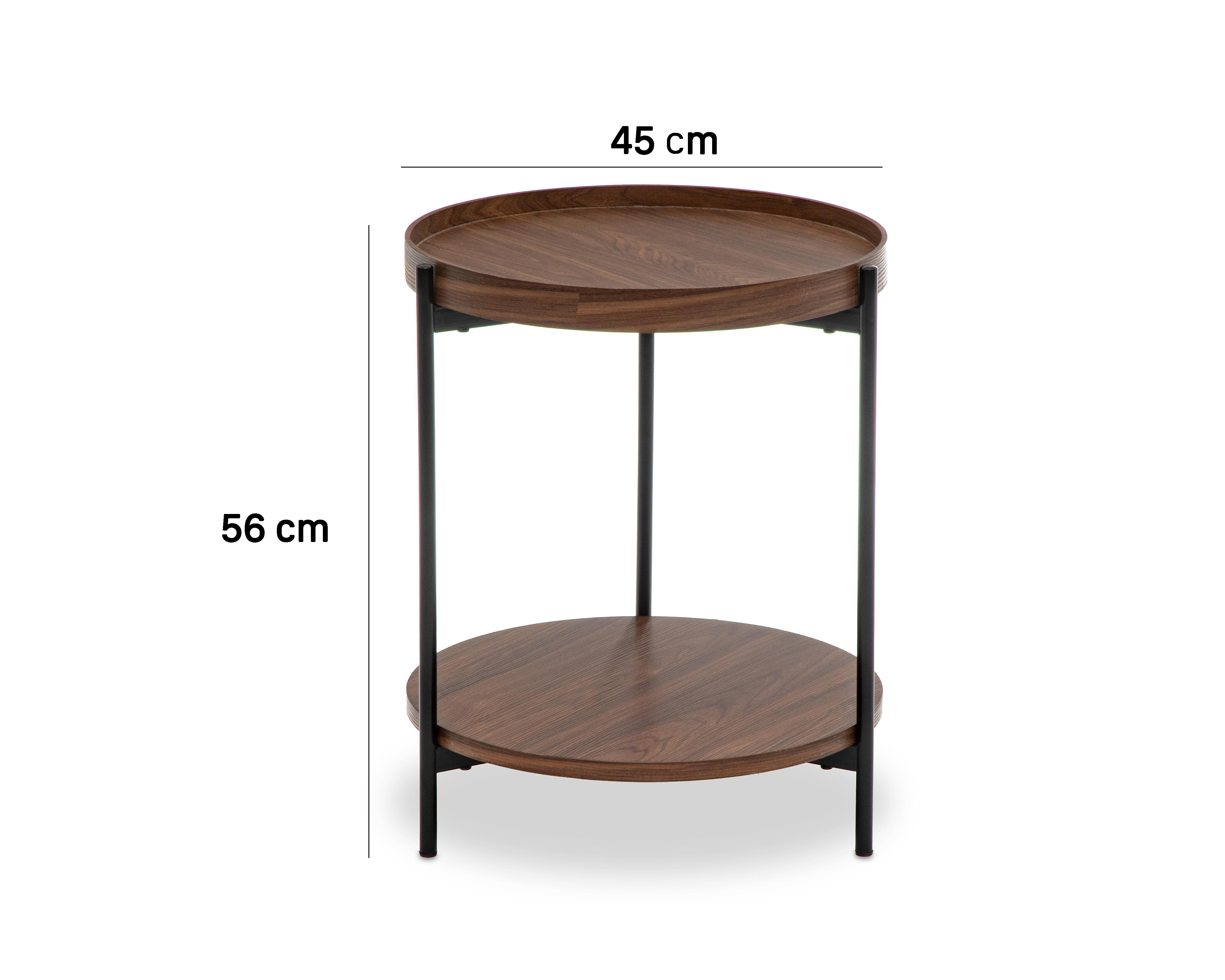 Foto 6 | Mesa Lateral de Madera Ikal Febe