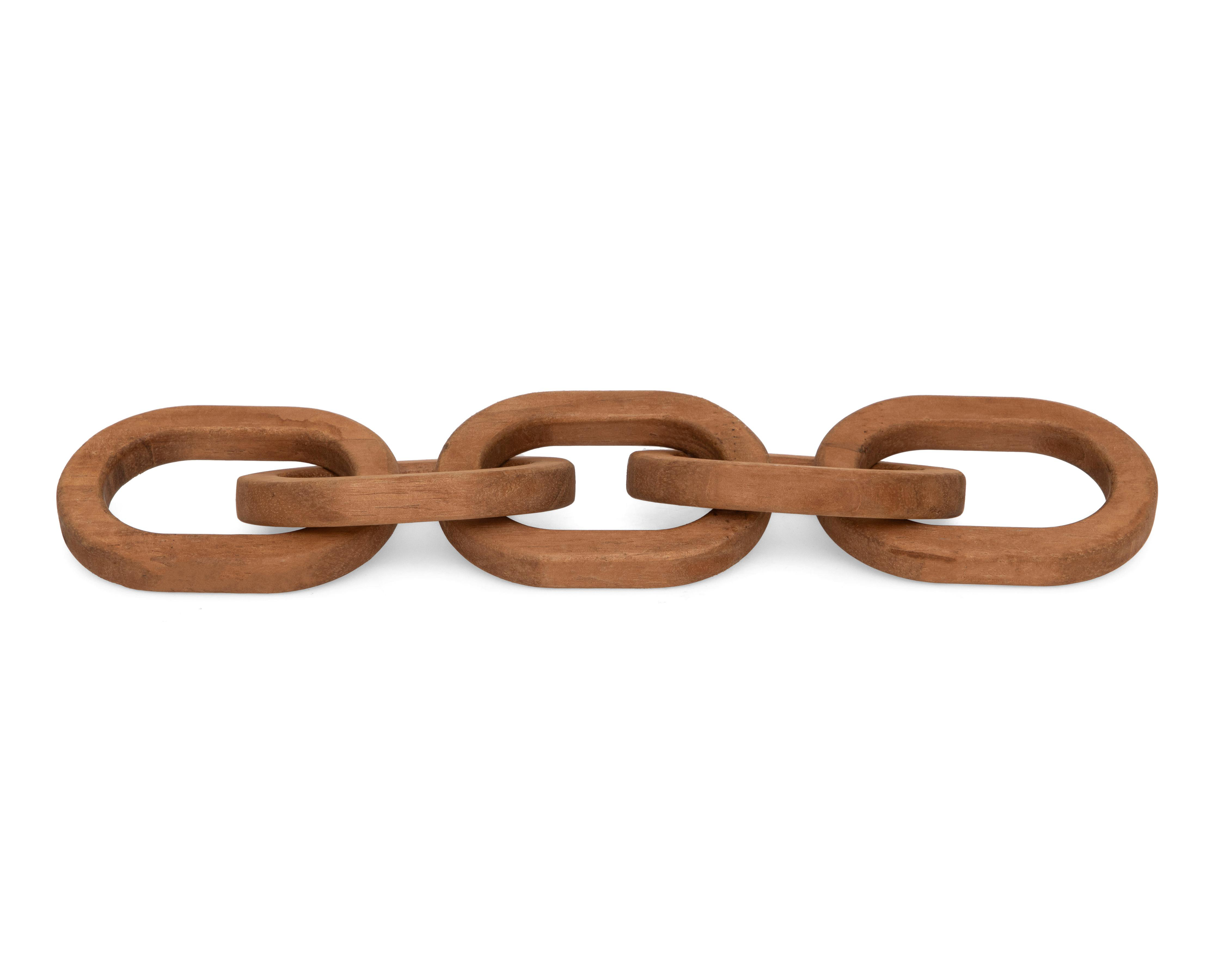 Foto 1 | Escultura de Cadena Chain L de Madera