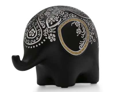 Foto 1 | Escultura de Elefante Adhara 2 de Poliresina
