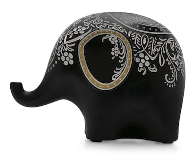 Foto 2 | Escultura de Elefante Adhara 2 de Poliresina