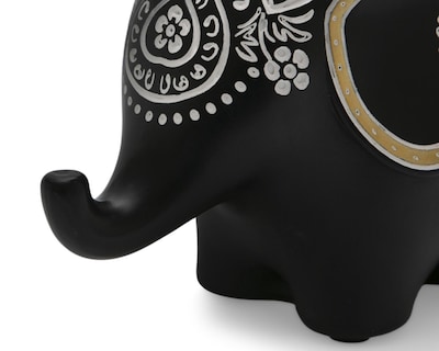 Foto 4 | Escultura de Elefante Adhara 2 de Poliresina