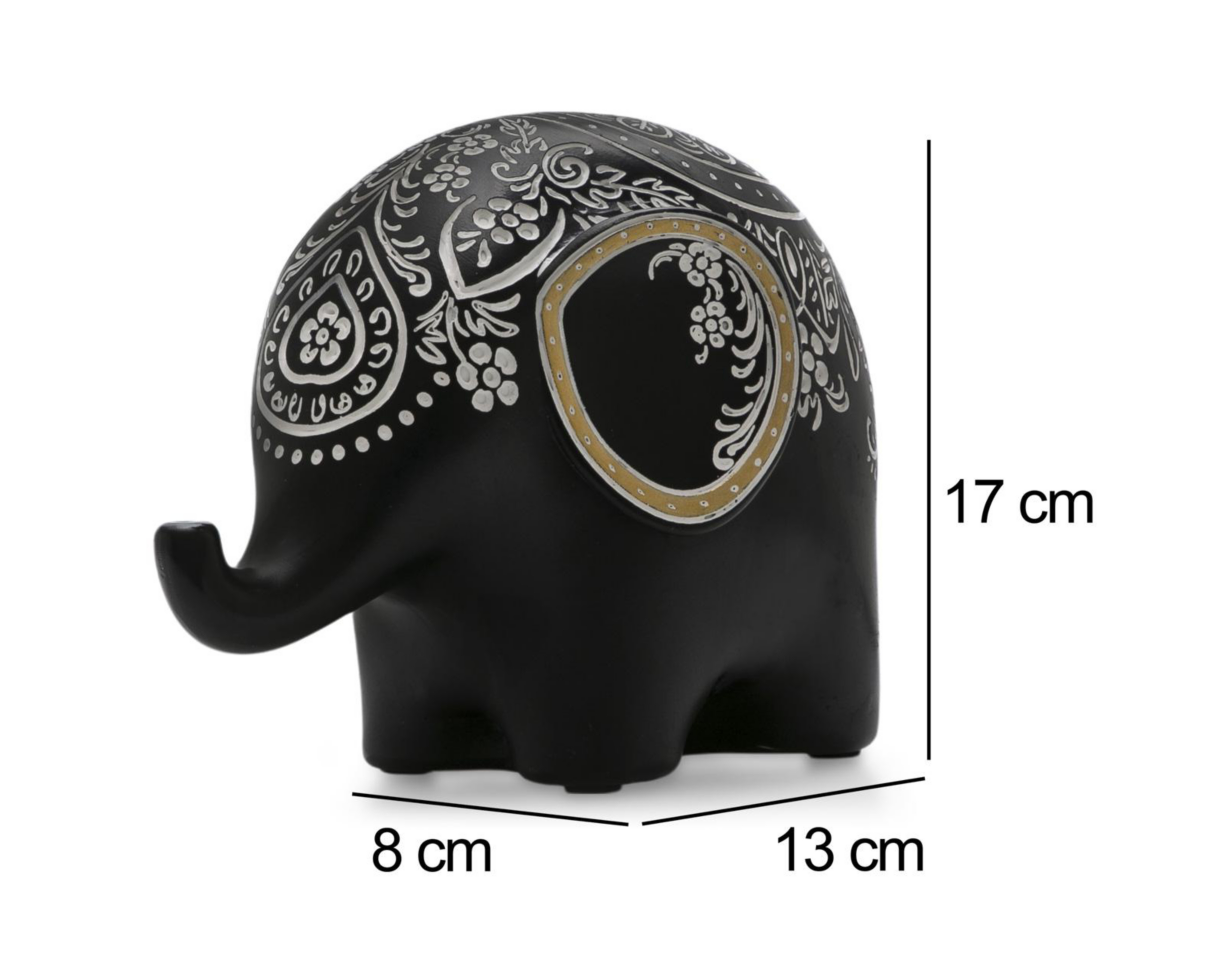Foto 6 | Escultura de Elefante Adhara 2 de Poliresina