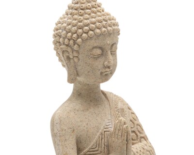 Foto 4 | Escultura de Buda Bady de Poliresina