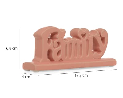 Foto 5 | Escultura Familia de Cerámica