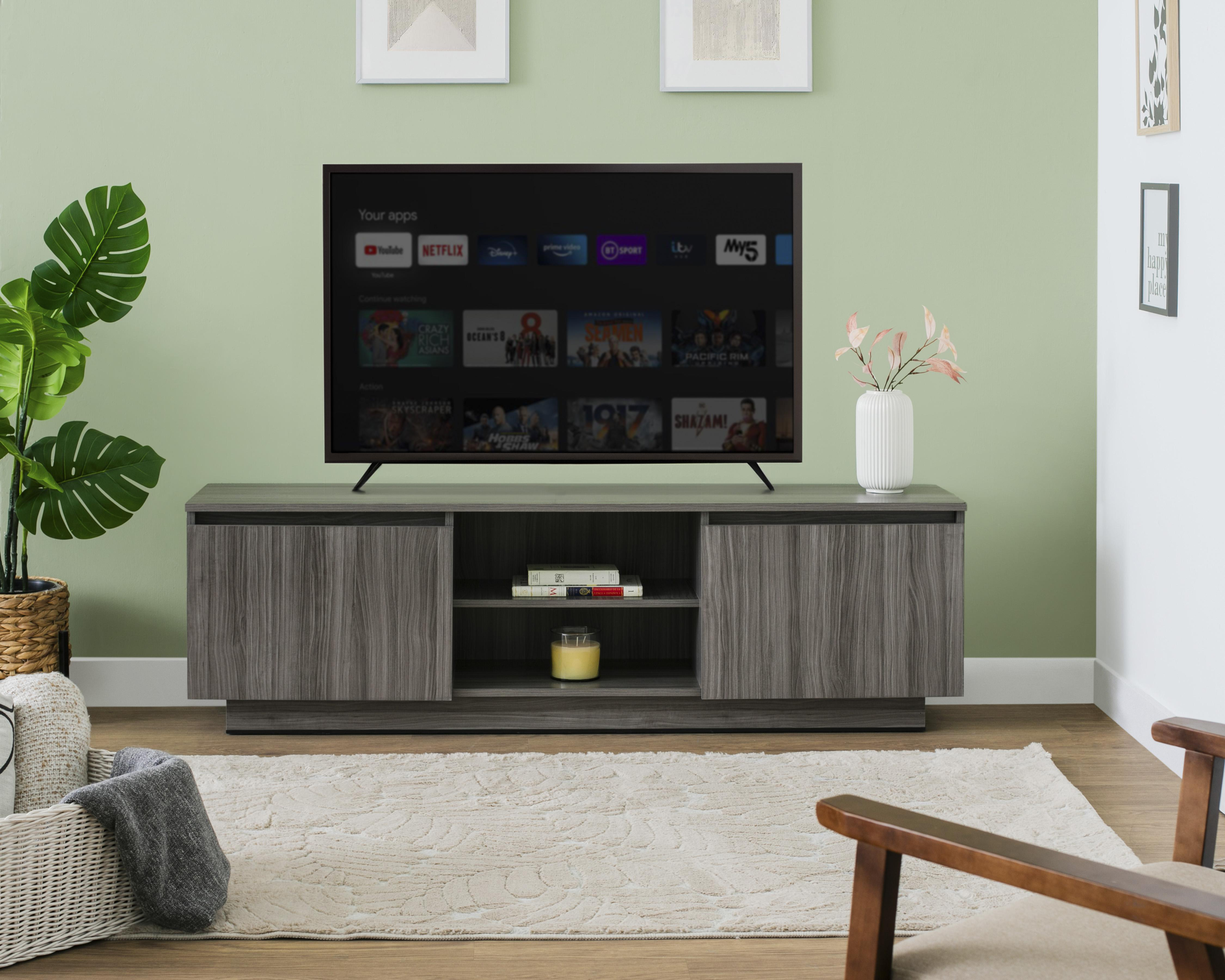 Foto 1 | Mesa para TV 55 Pulgadas de Madera Industrializada Todema Ares