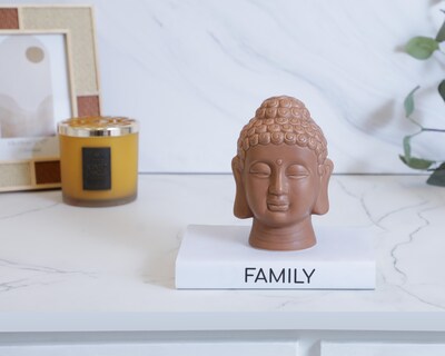 Foto 5 | Escultura de Buda Bakare de Cerámica