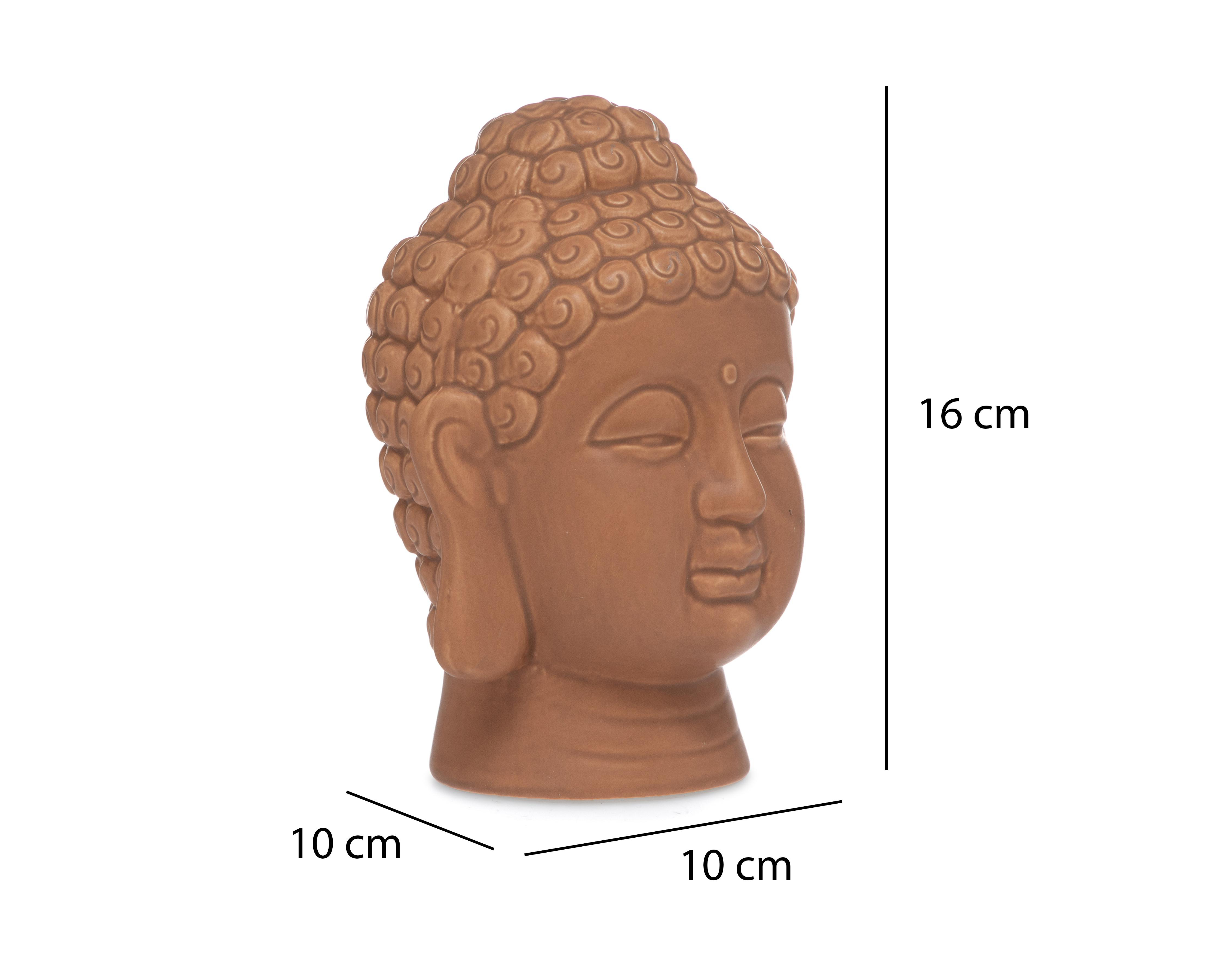 Foto 7 pulgar | Escultura de Buda Bakare de Cerámica