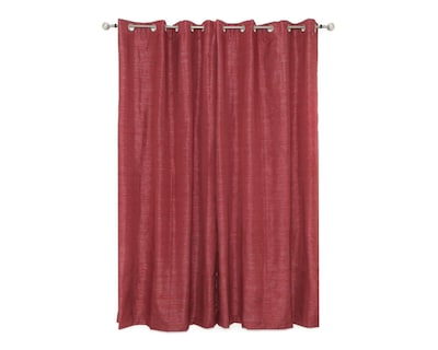Foto 1 | Cortina Fiona Red 149 x 225 cm Roja