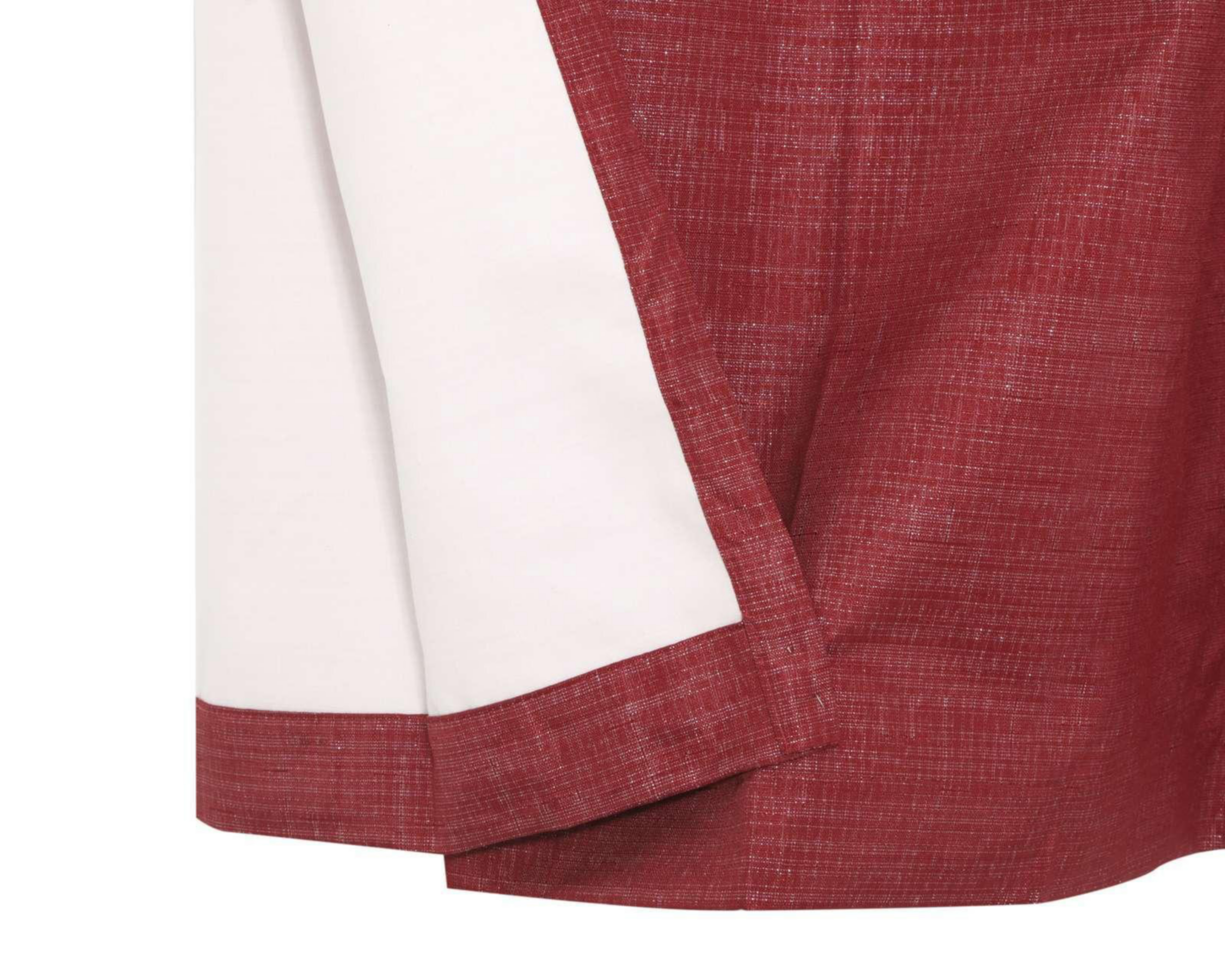 Foto 4 pulgar | Cortina Fiona Red 149 x 225 cm Roja