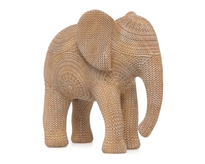 Foto 1 | Escultura de Elefante Marco de Resina