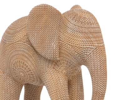 Foto 4 | Escultura de Elefante Marco de Resina