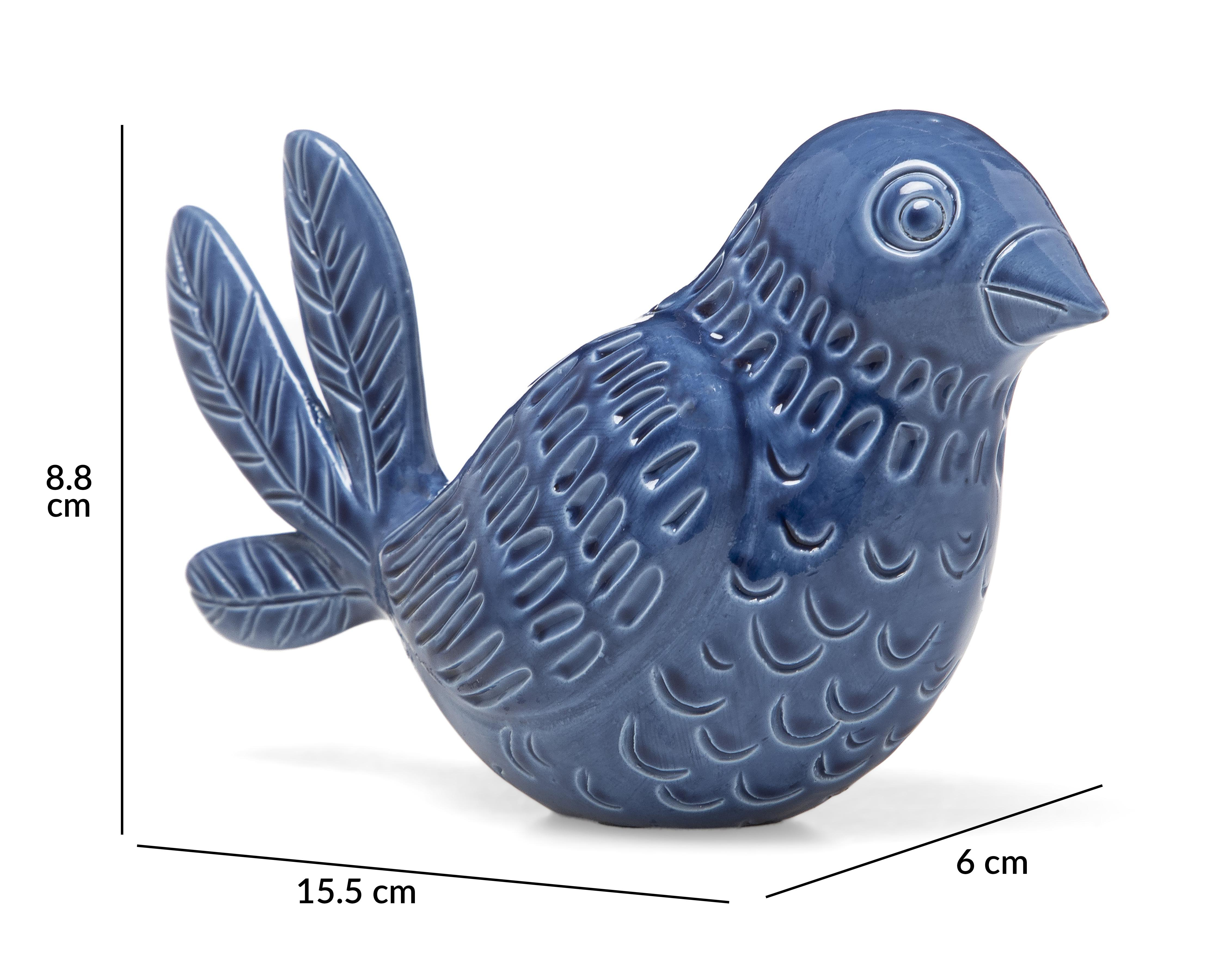 Foto 5 | Escultura de Pájaro Helina B de Poliresina
