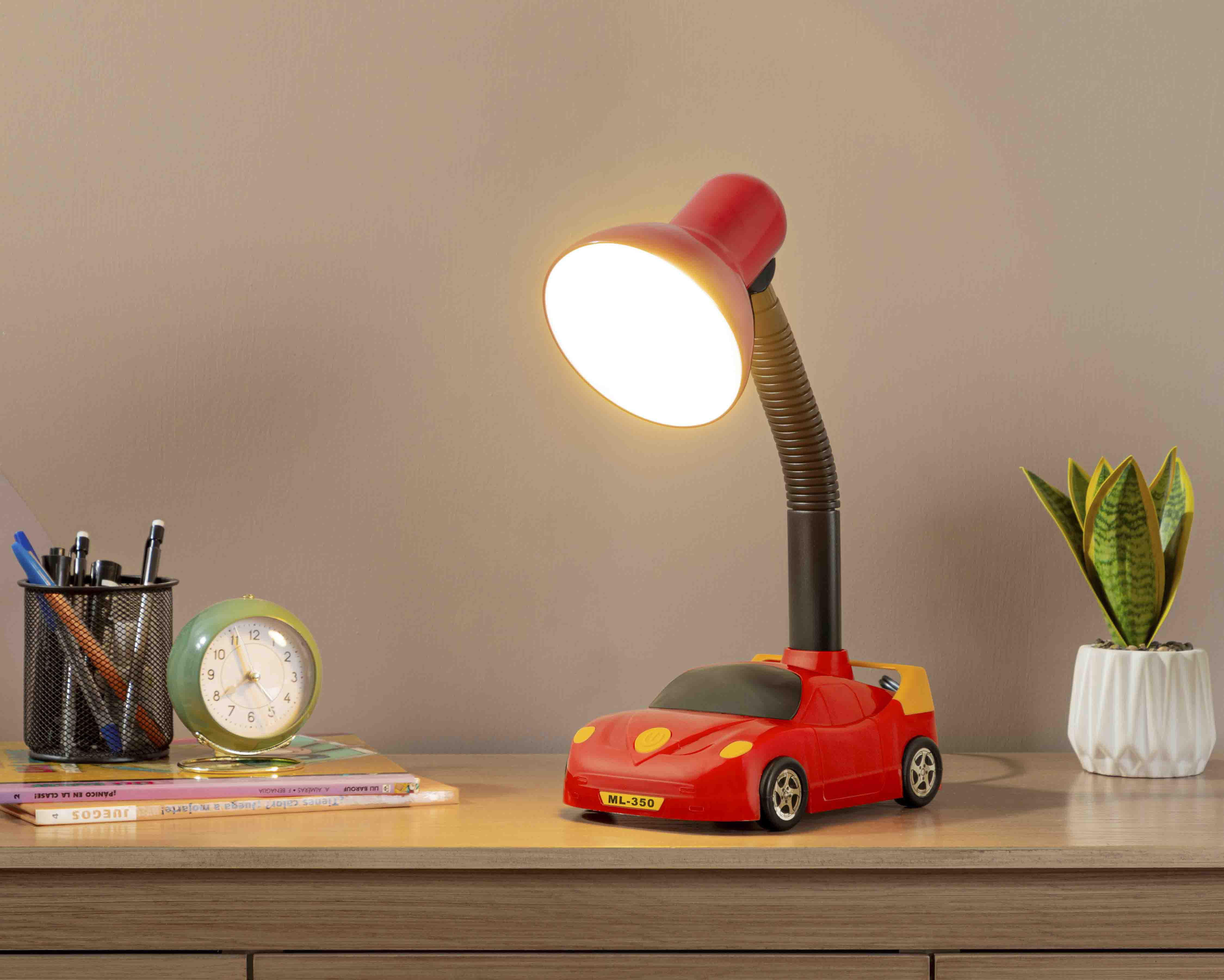 Lámpara de Mesa Infantil Roja $299