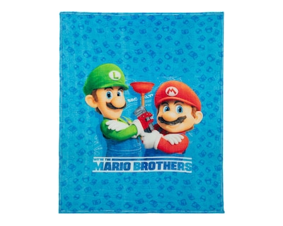 Foto 2 | Cobertor Individual Providencia Mario Bros Estampado