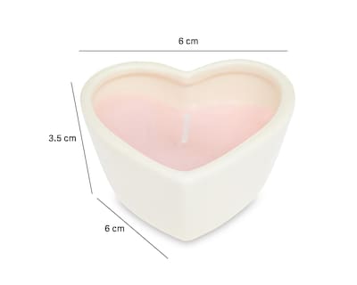 Foto 5 | Vela Corazón My Loves 3 Piezas