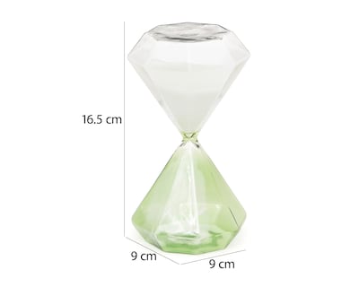 Foto 5 | Reloj de Arena Sage de Cristal