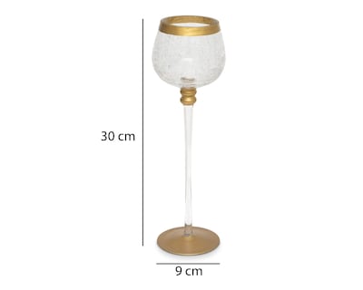 Foto 5 | Candelabro Madhud de Vidrio