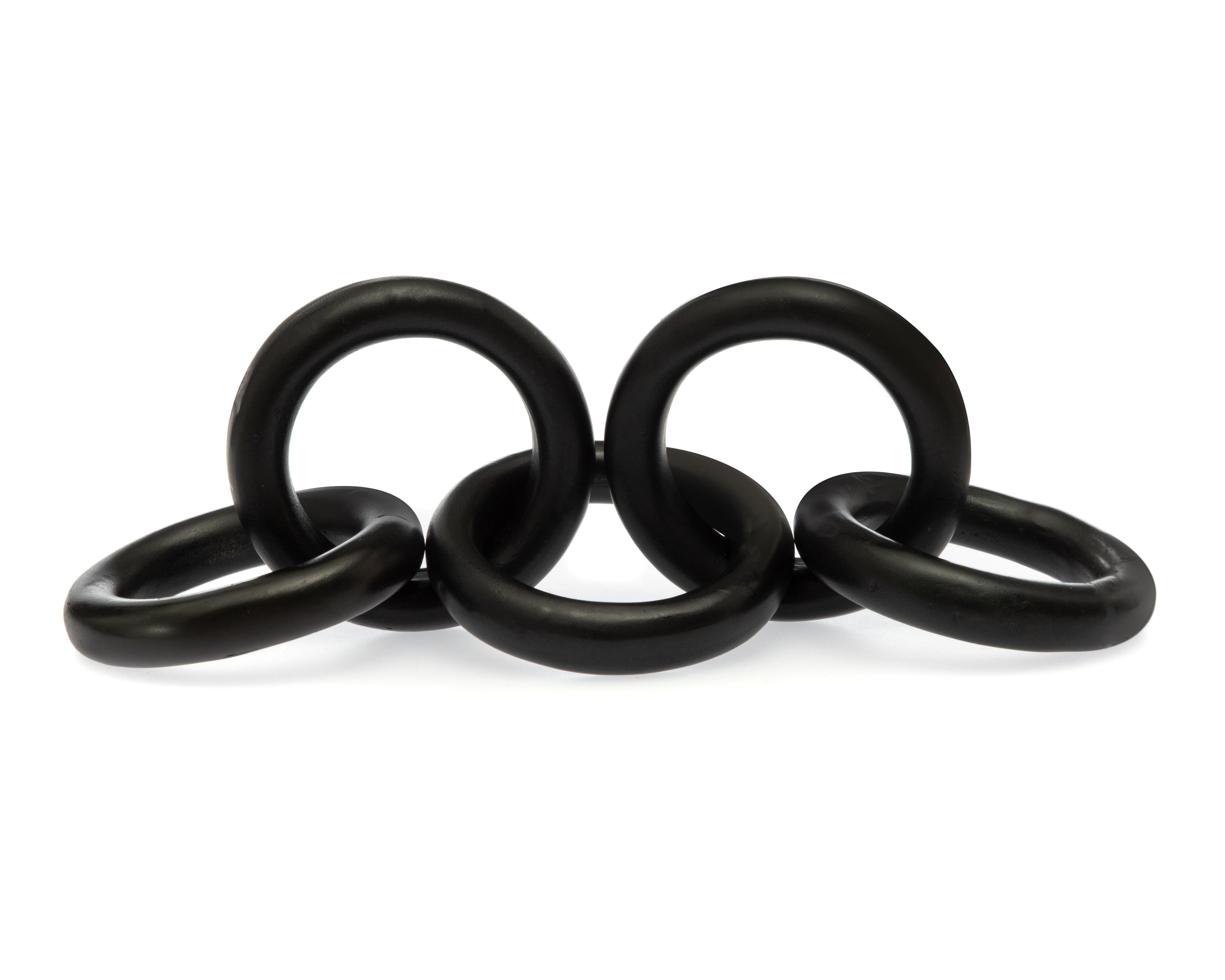 Foto 4 pulgar | Escultura de Cadena Rolan de Resina