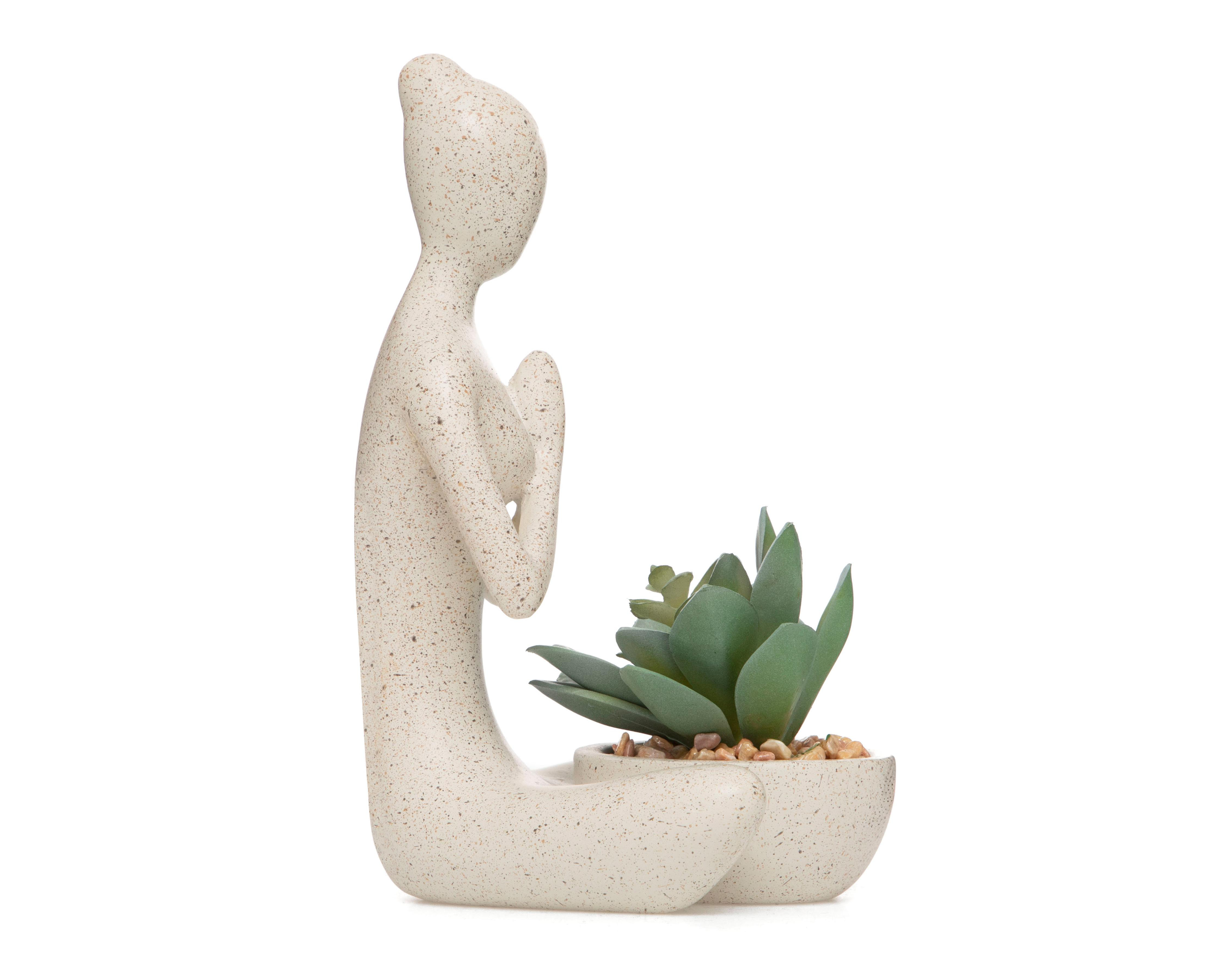 Foto 3 pulgar | Planta Artificial con Maceta Starhaus 20 cm