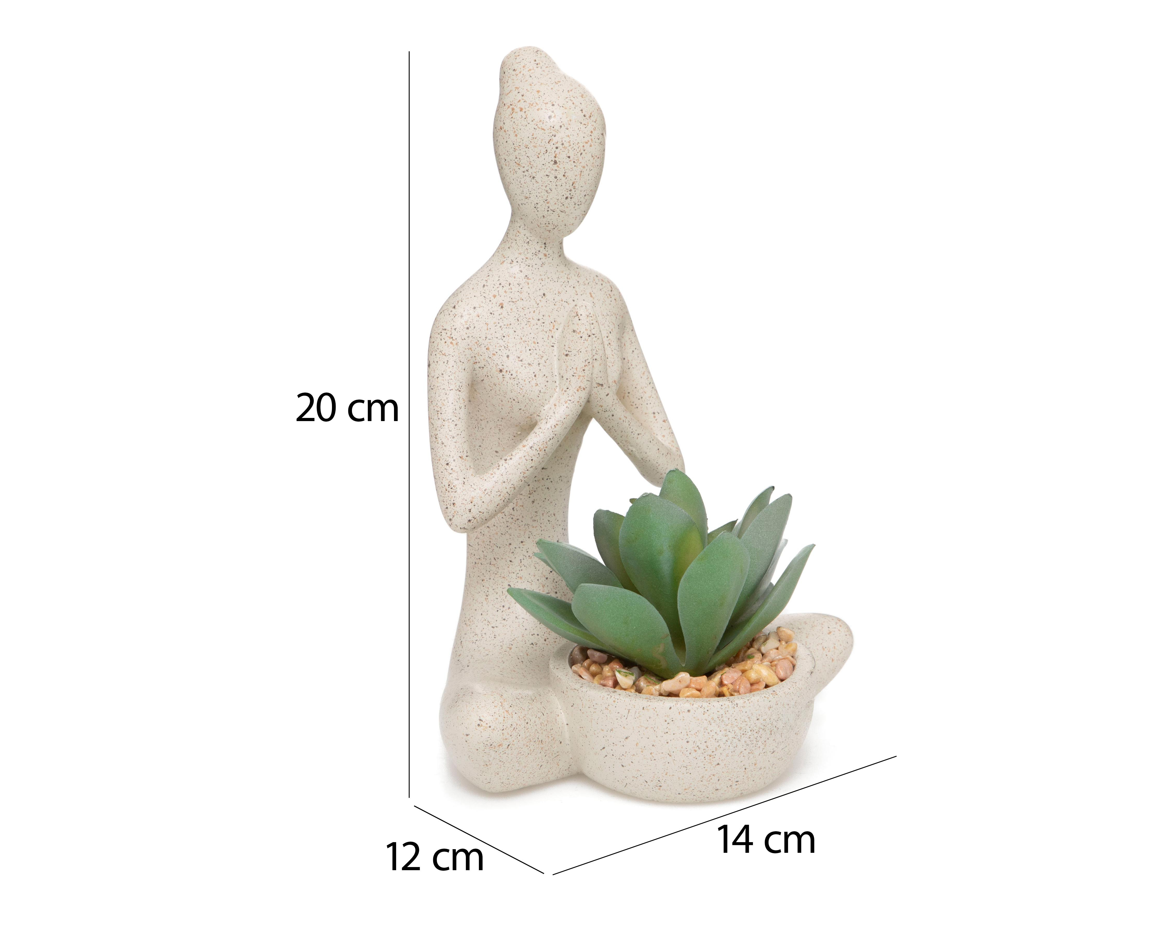 Foto 7 pulgar | Planta Artificial con Maceta Starhaus 20 cm