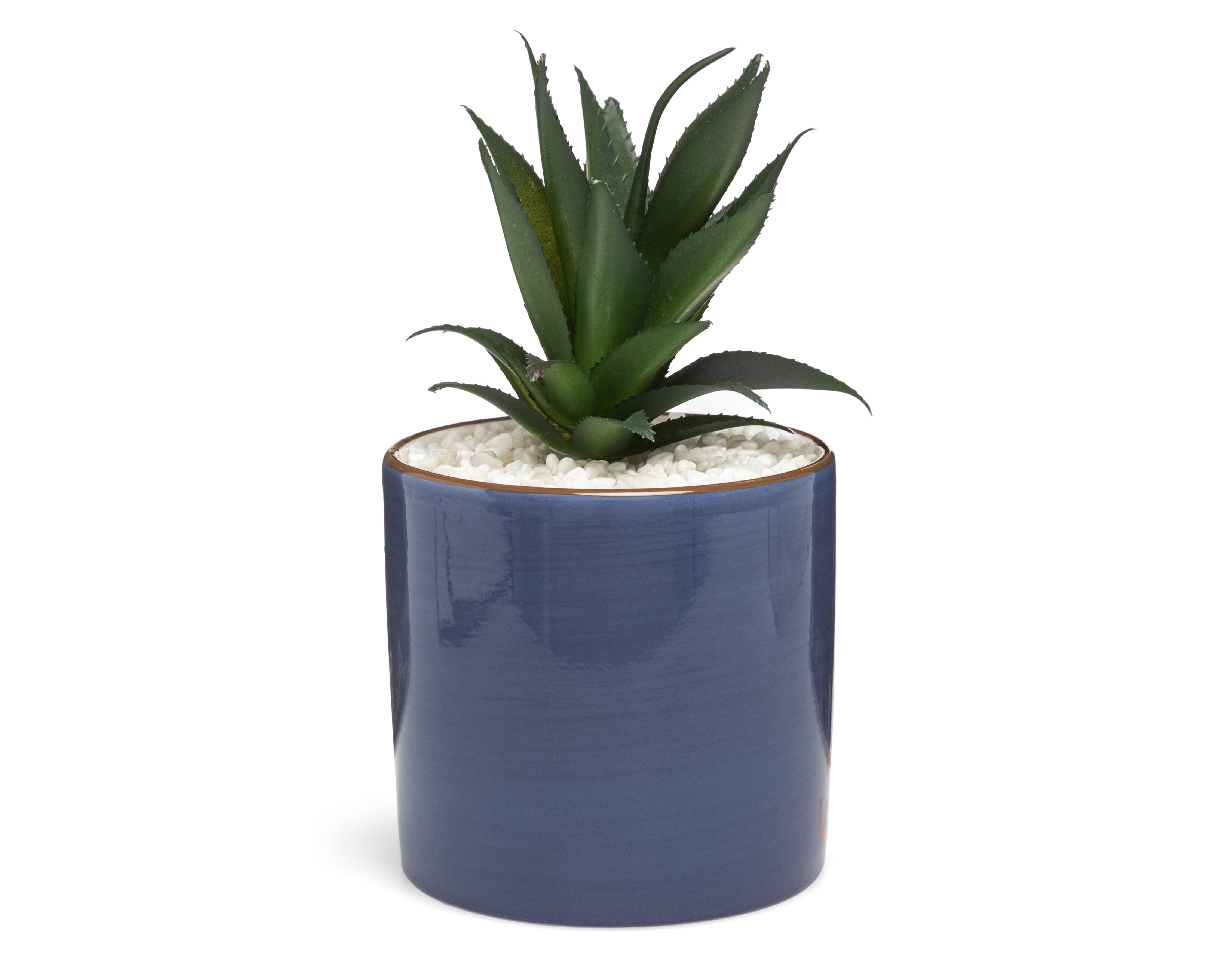 Foto 2 pulgar | Planta Artificial con Maceta Starhaus 20.5 cm