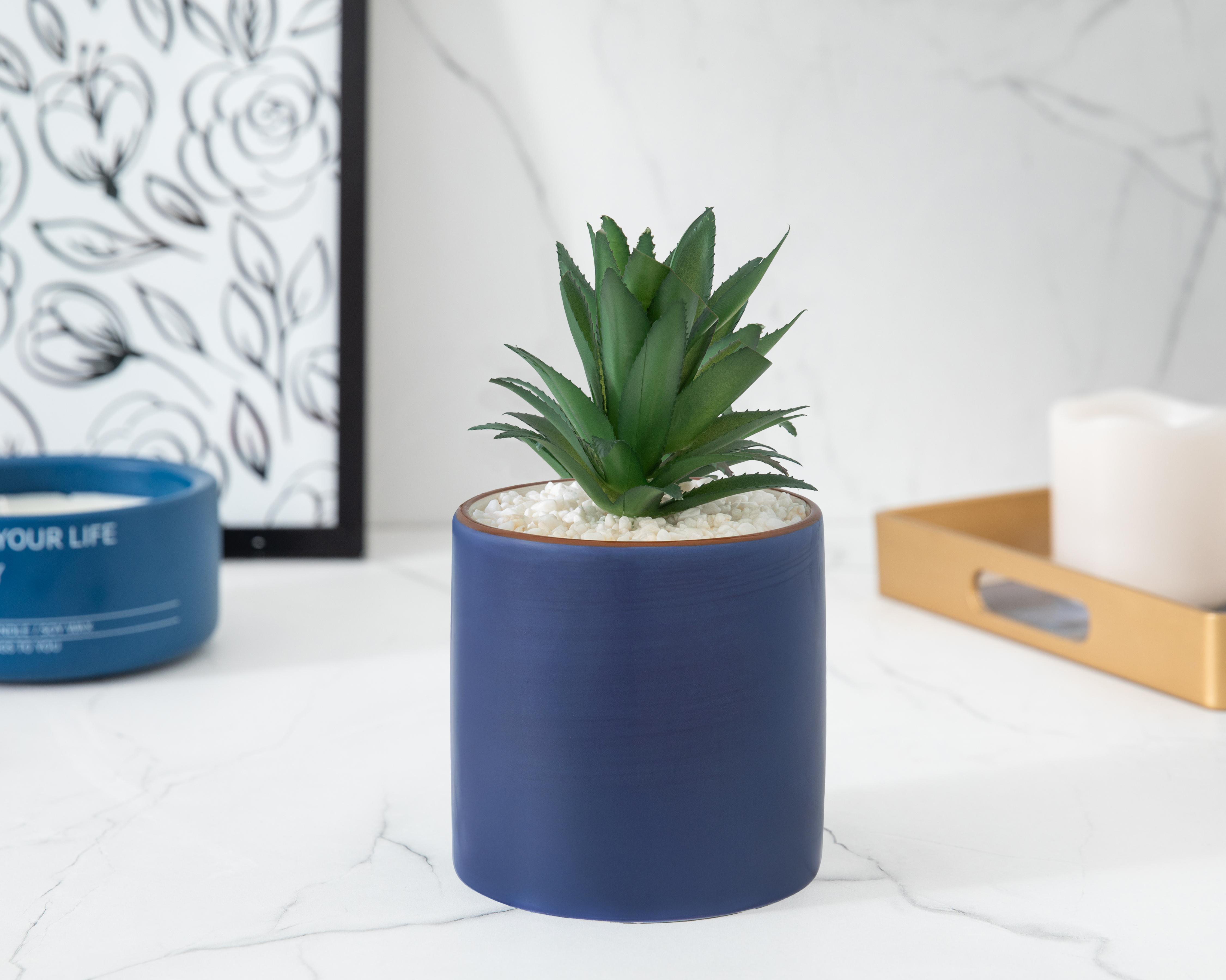 Foto 5 pulgar | Planta Artificial con Maceta Starhaus 20.5 cm