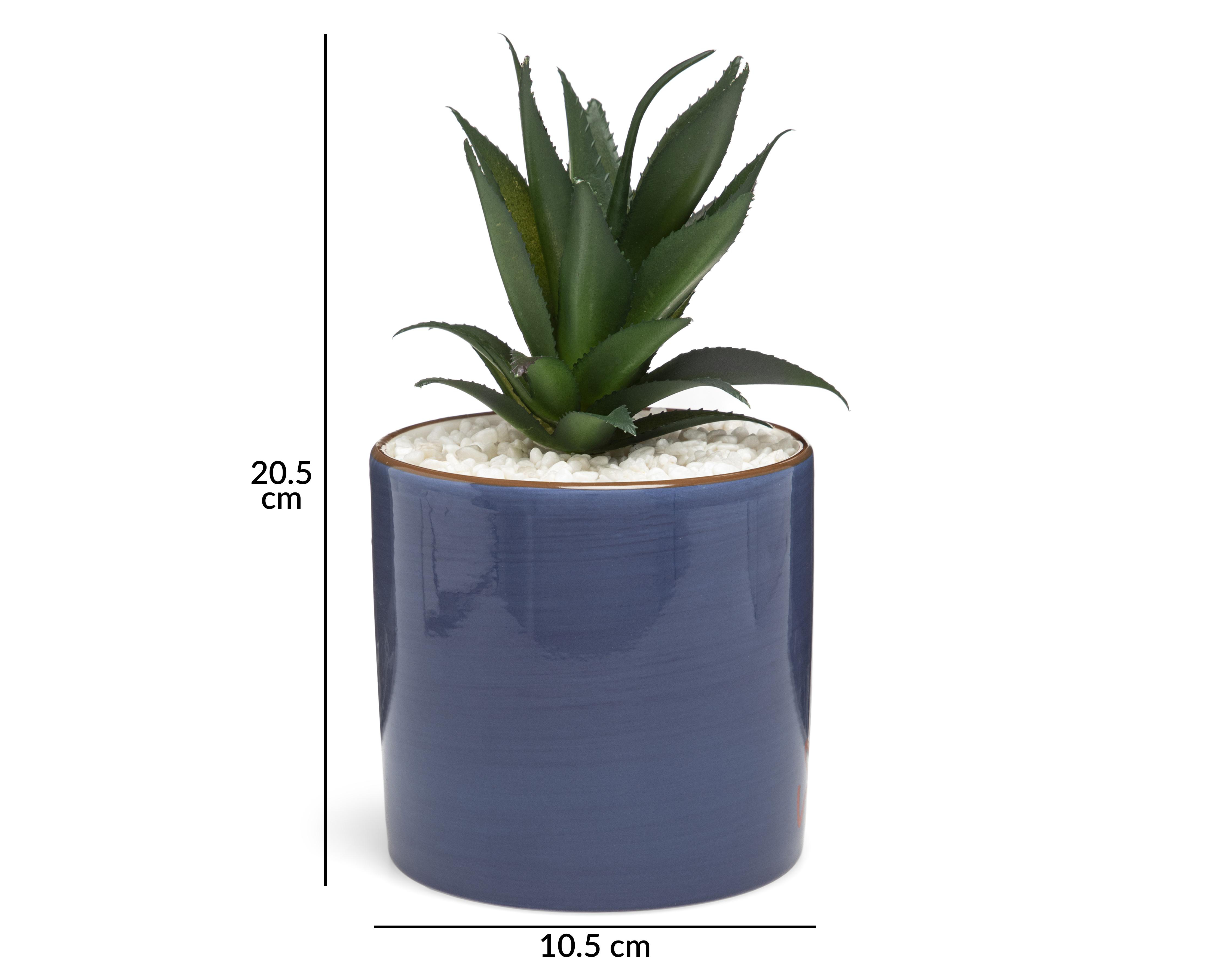 Foto 6 pulgar | Planta Artificial con Maceta Starhaus 20.5 cm