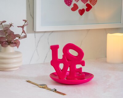 Foto 5 | Joyero de Cerámica Starhaus Rosa