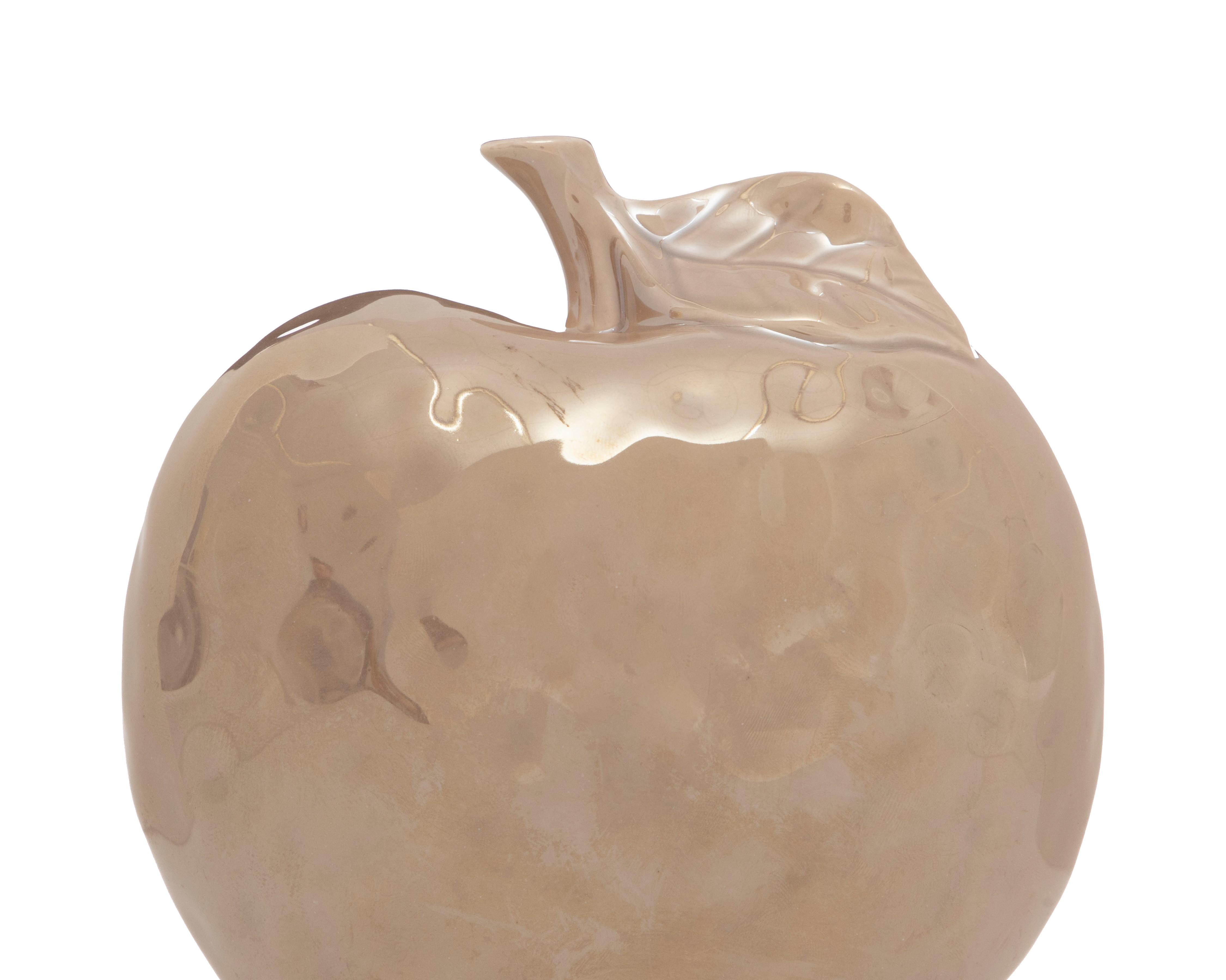 Foto 4 pulgar | Escultura de Manzana Annice de Cerámica