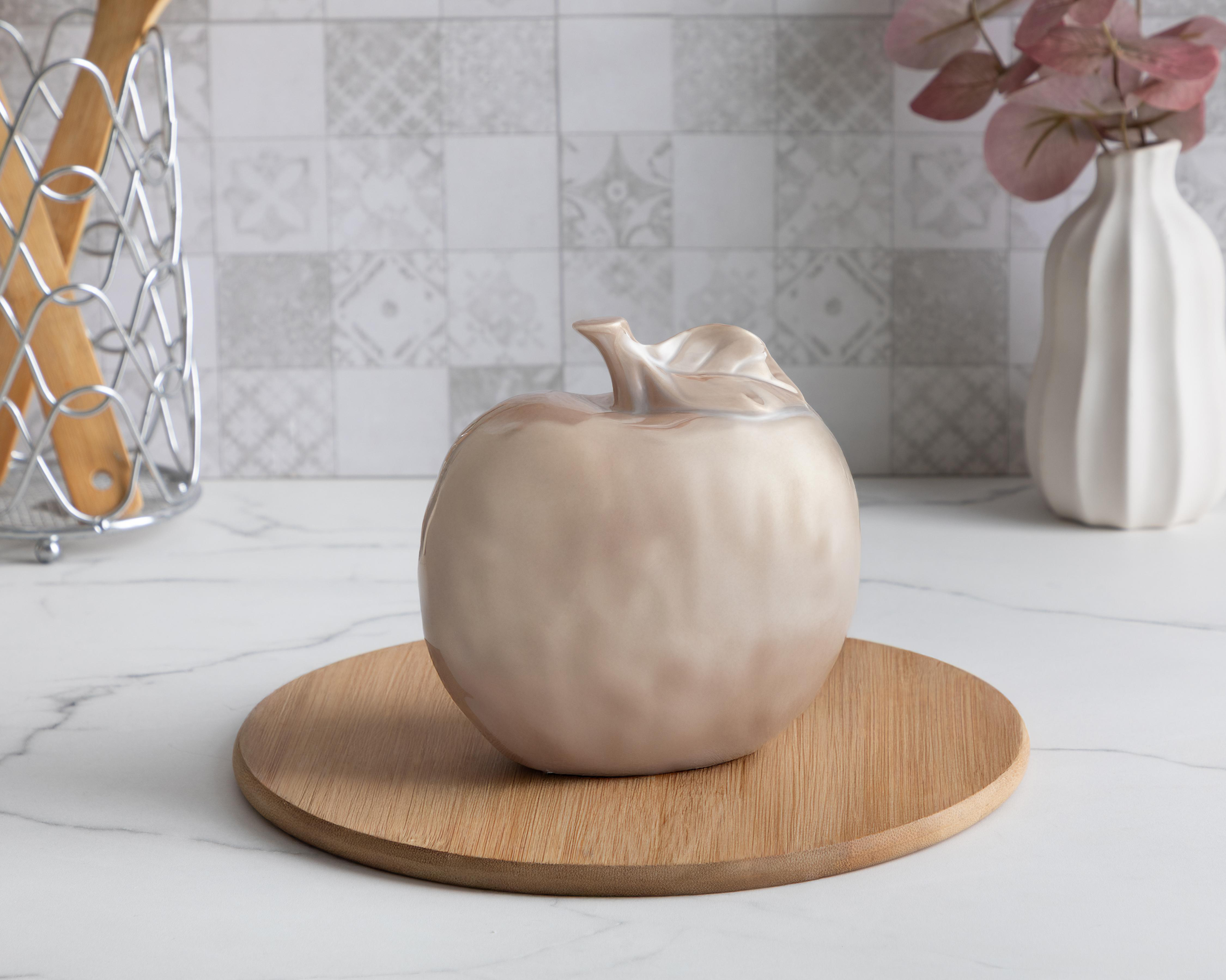 Foto 4 | Escultura de Manzana Annice de Cerámica
