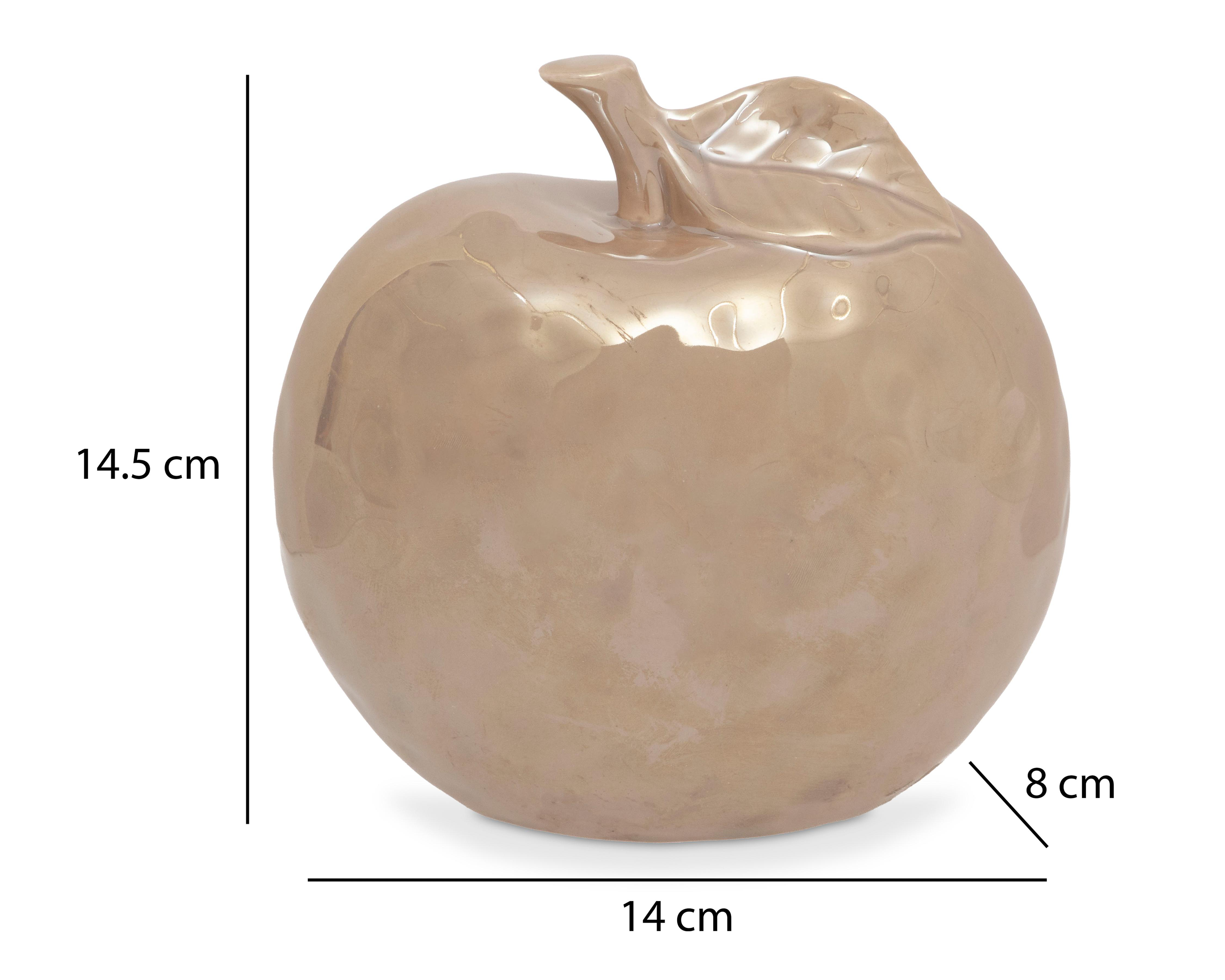 Foto 5 | Escultura de Manzana Annice de Cerámica
