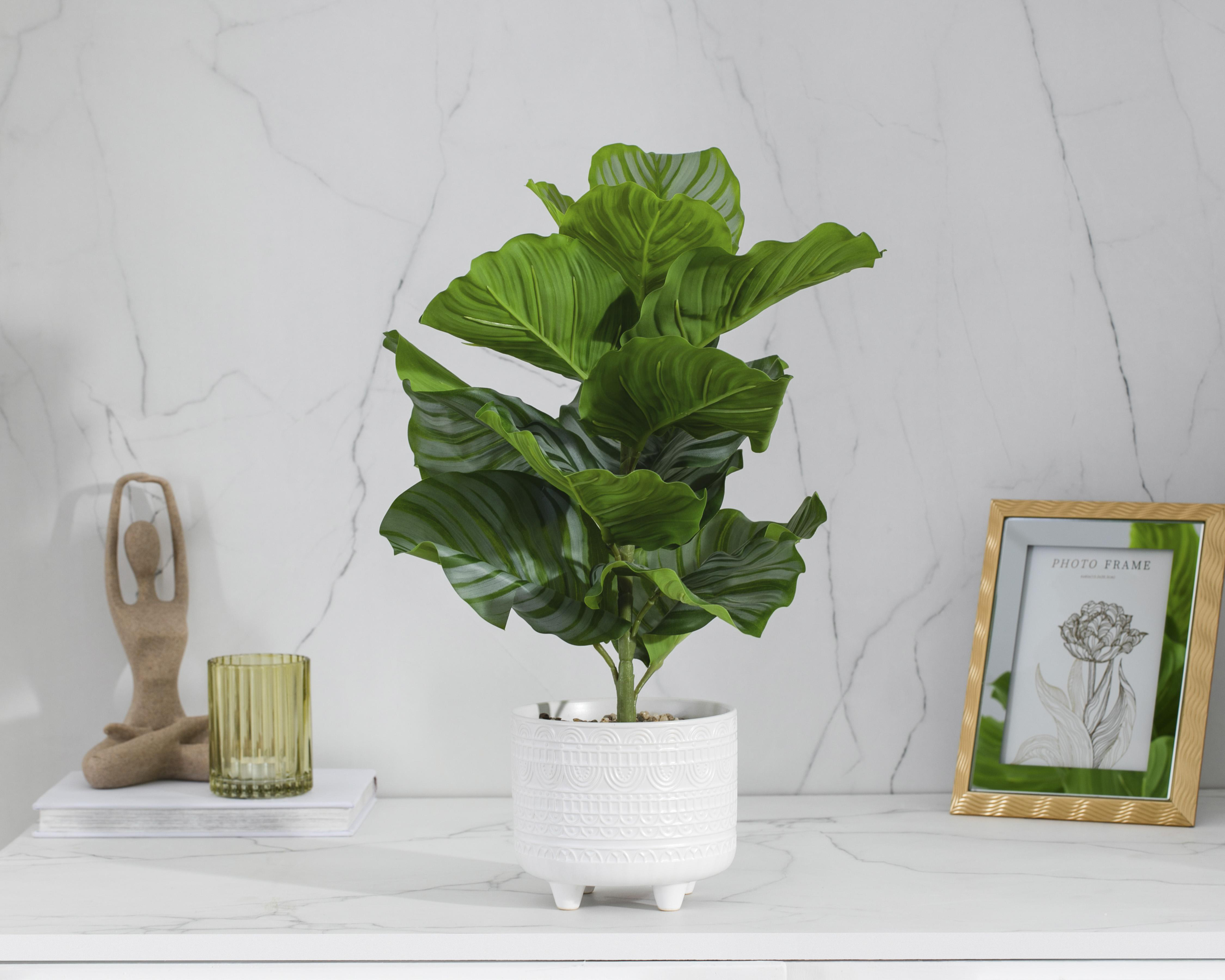 Foto 5 pulgar | Planta Artificial con Maceta Starhaus 52 cm